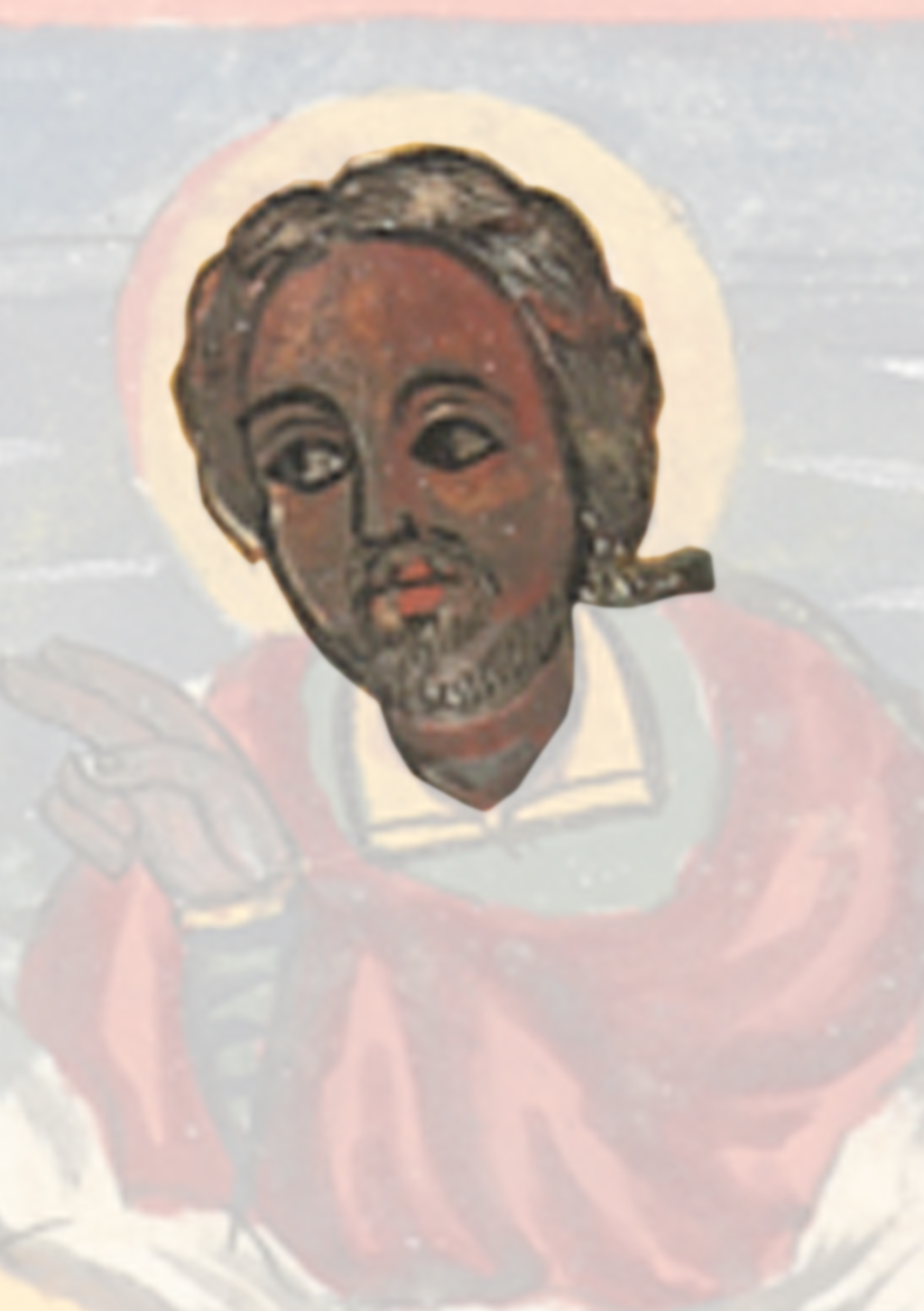 Painting Of An Person With A Cross