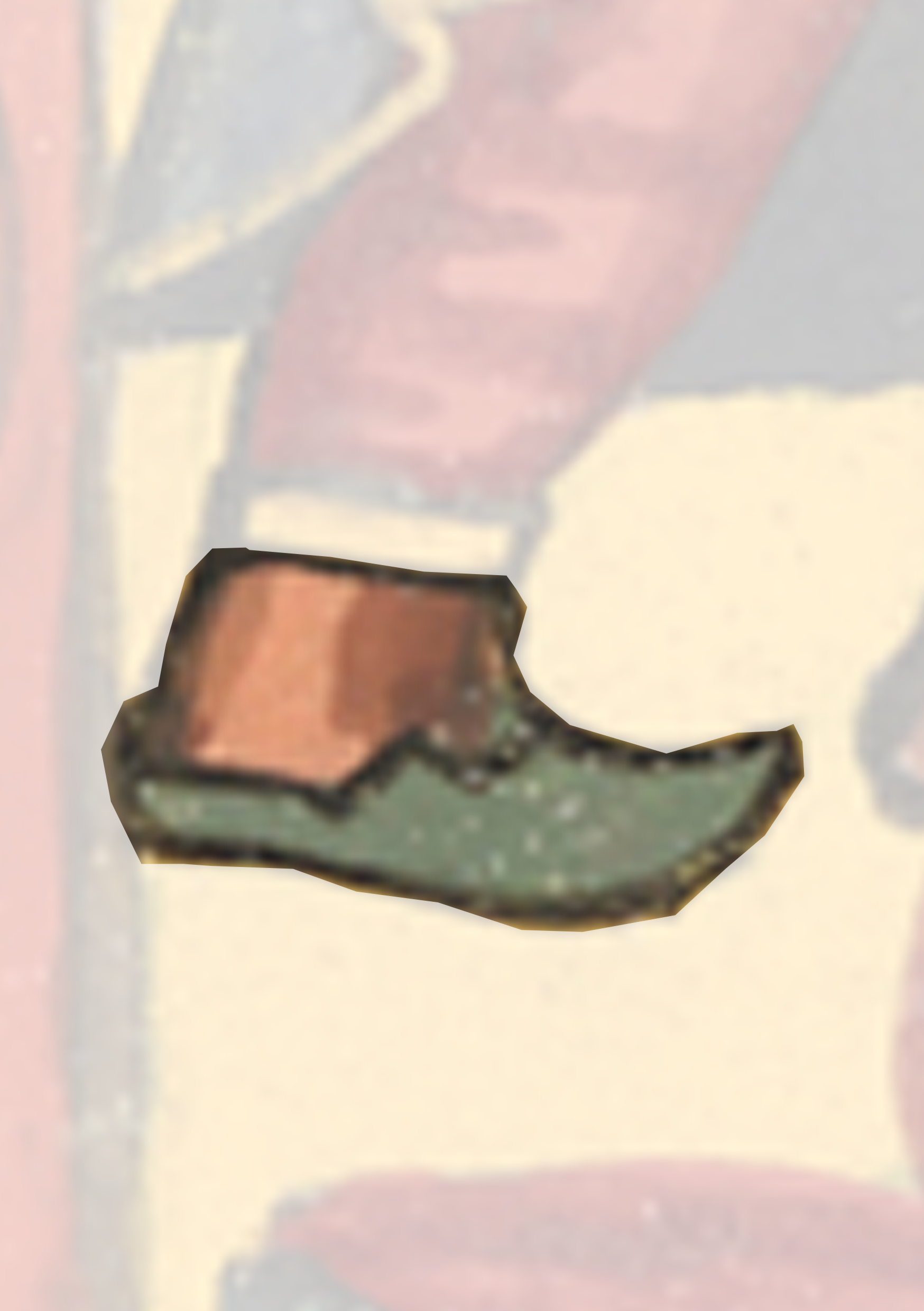 Piece Of A Piece Of Metal With A Hole In It