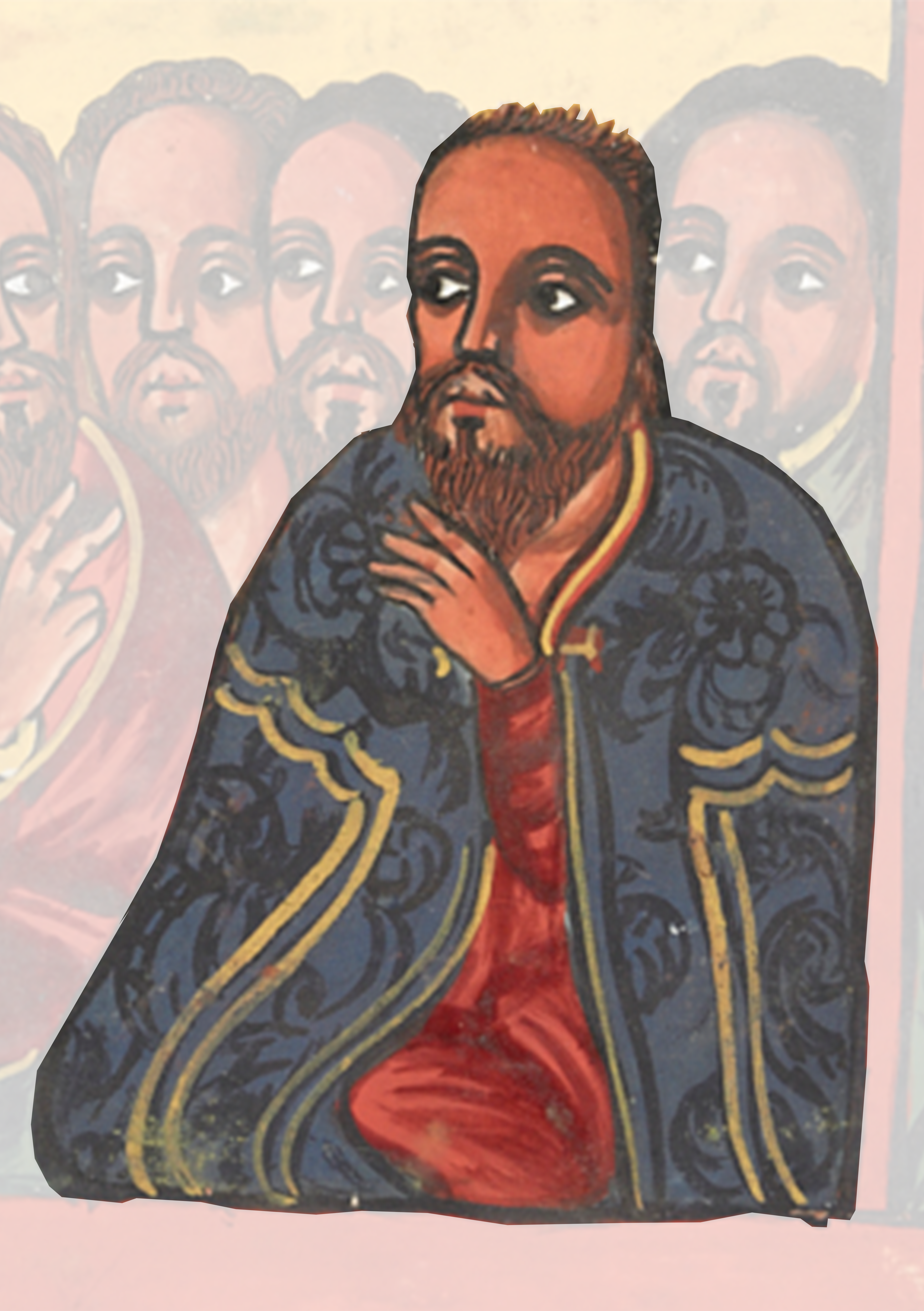 Painting Of A Man With A Beard