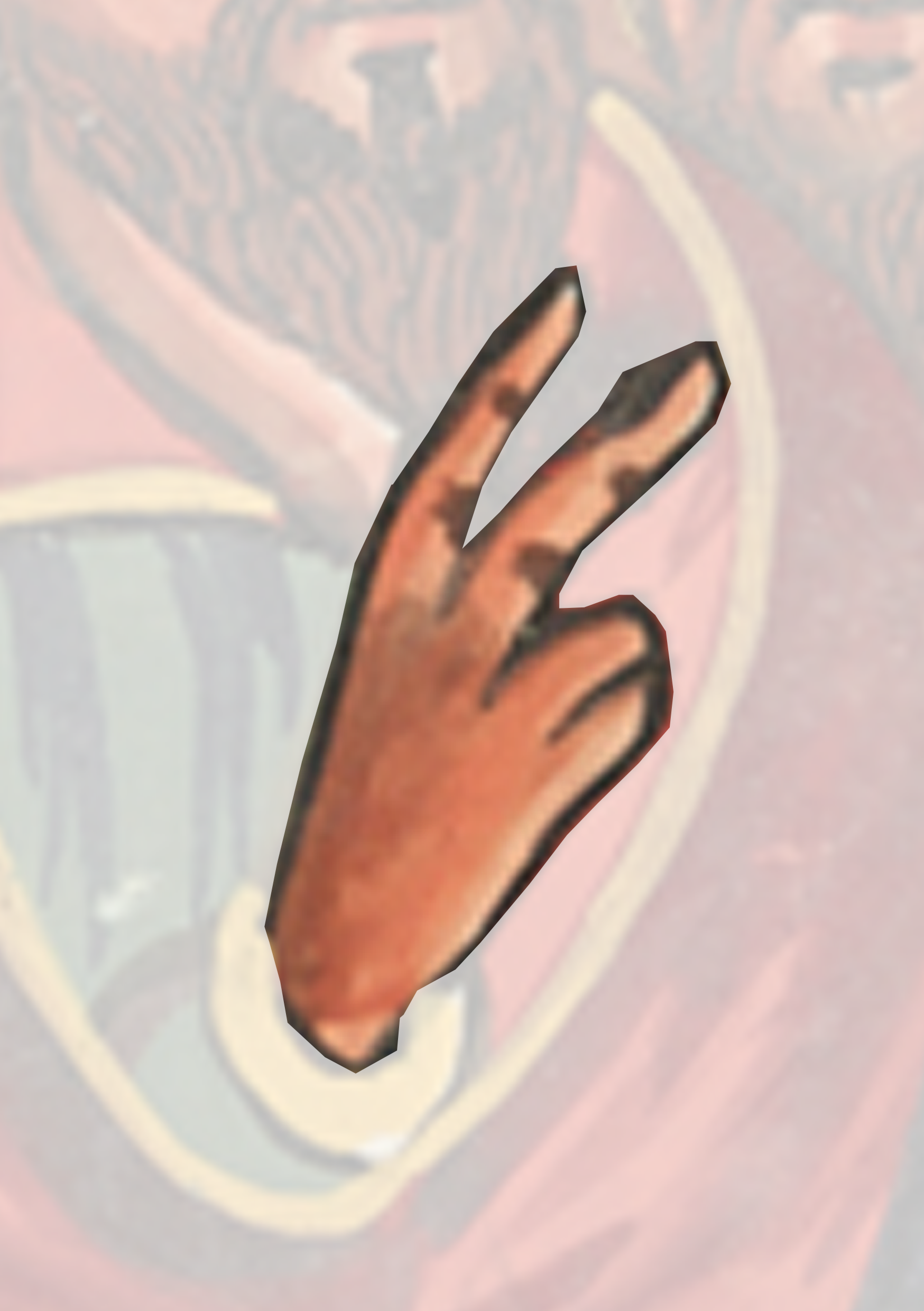 Hand With A Finger On It
