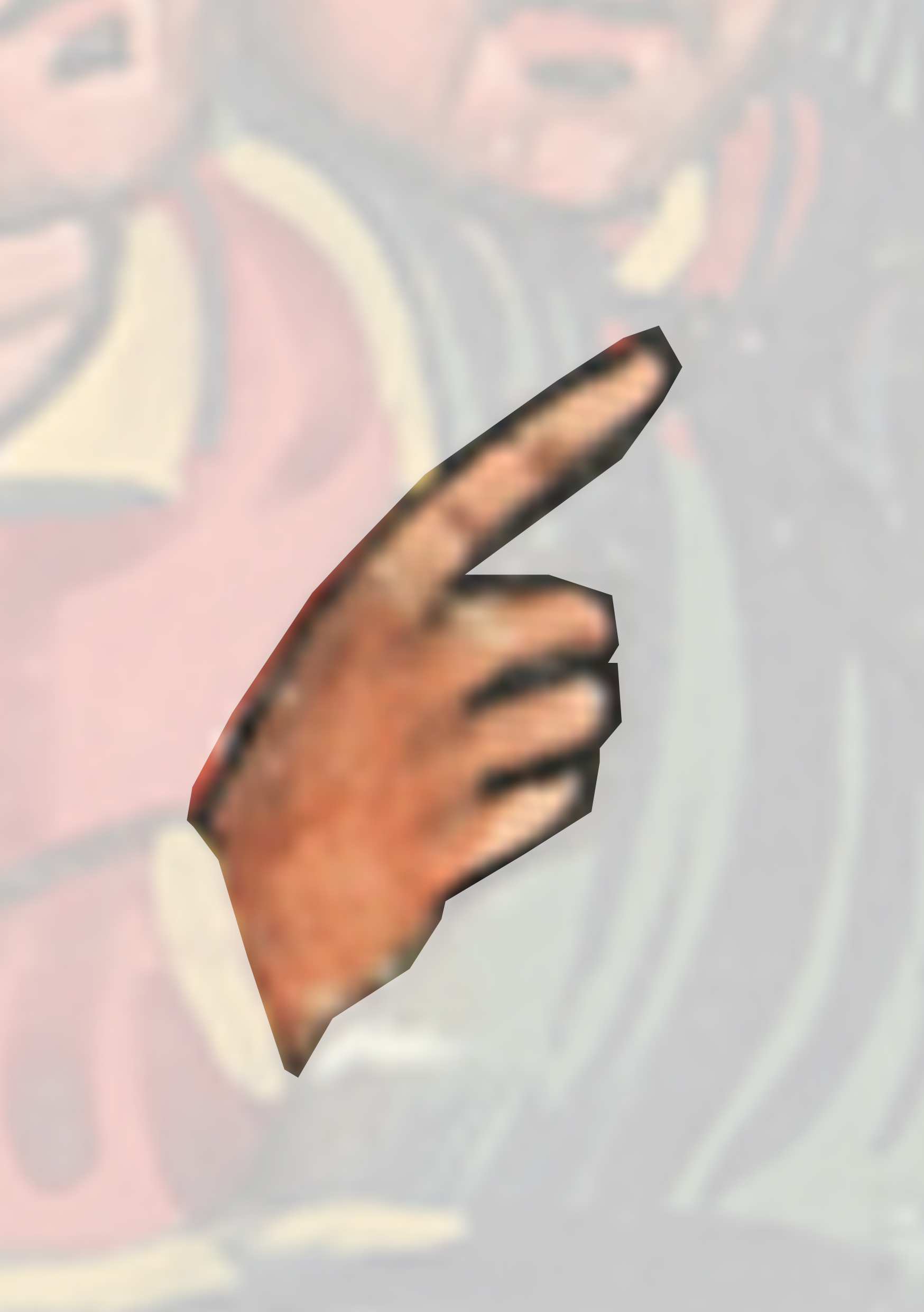 Hand With A Finger On It