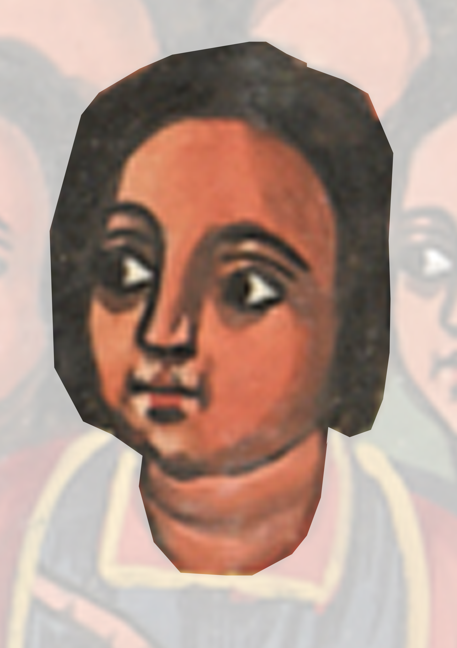 Painting Of A Child With A Face