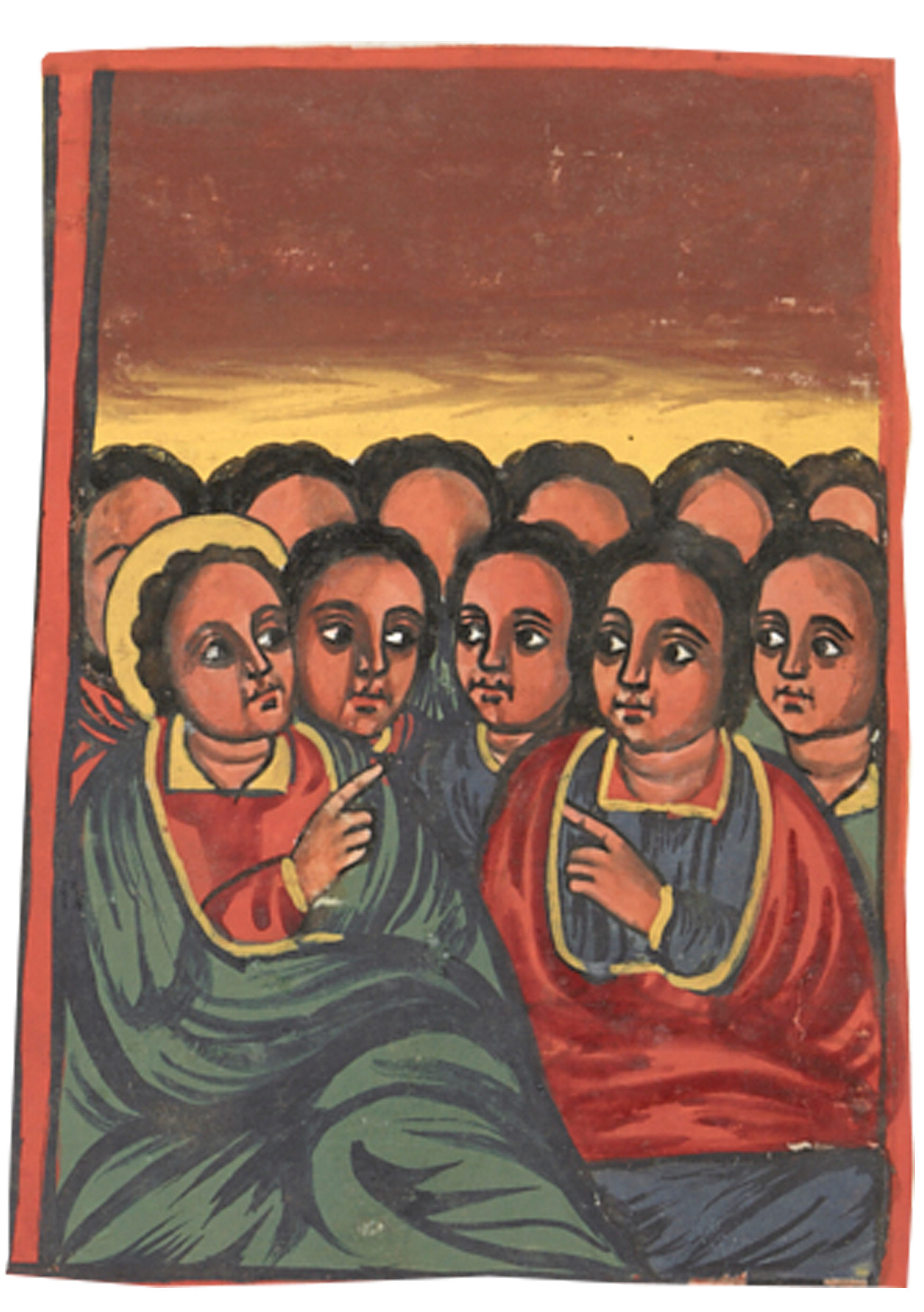 Painting Of A Group Of People