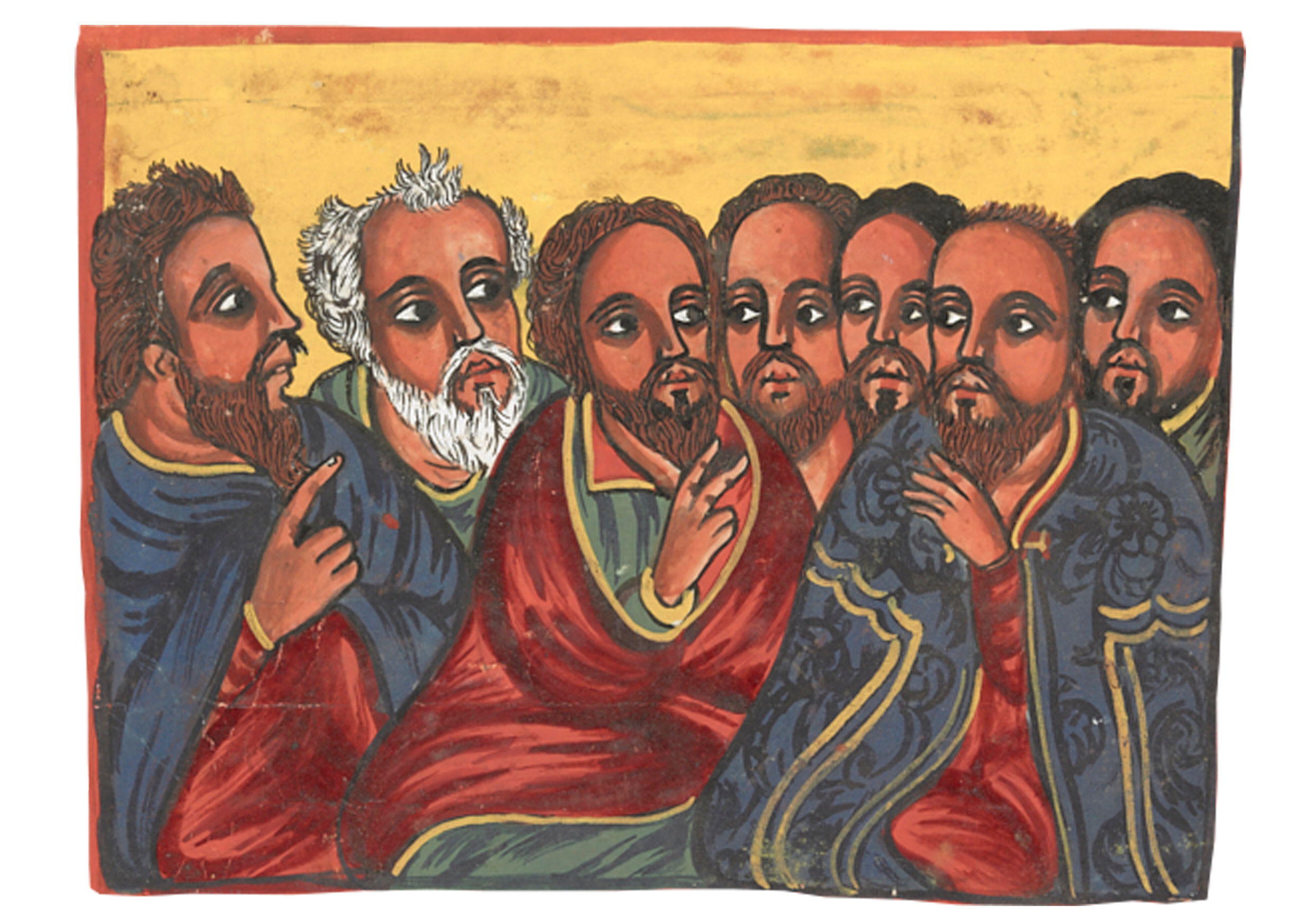 Painting Of A Group Of People