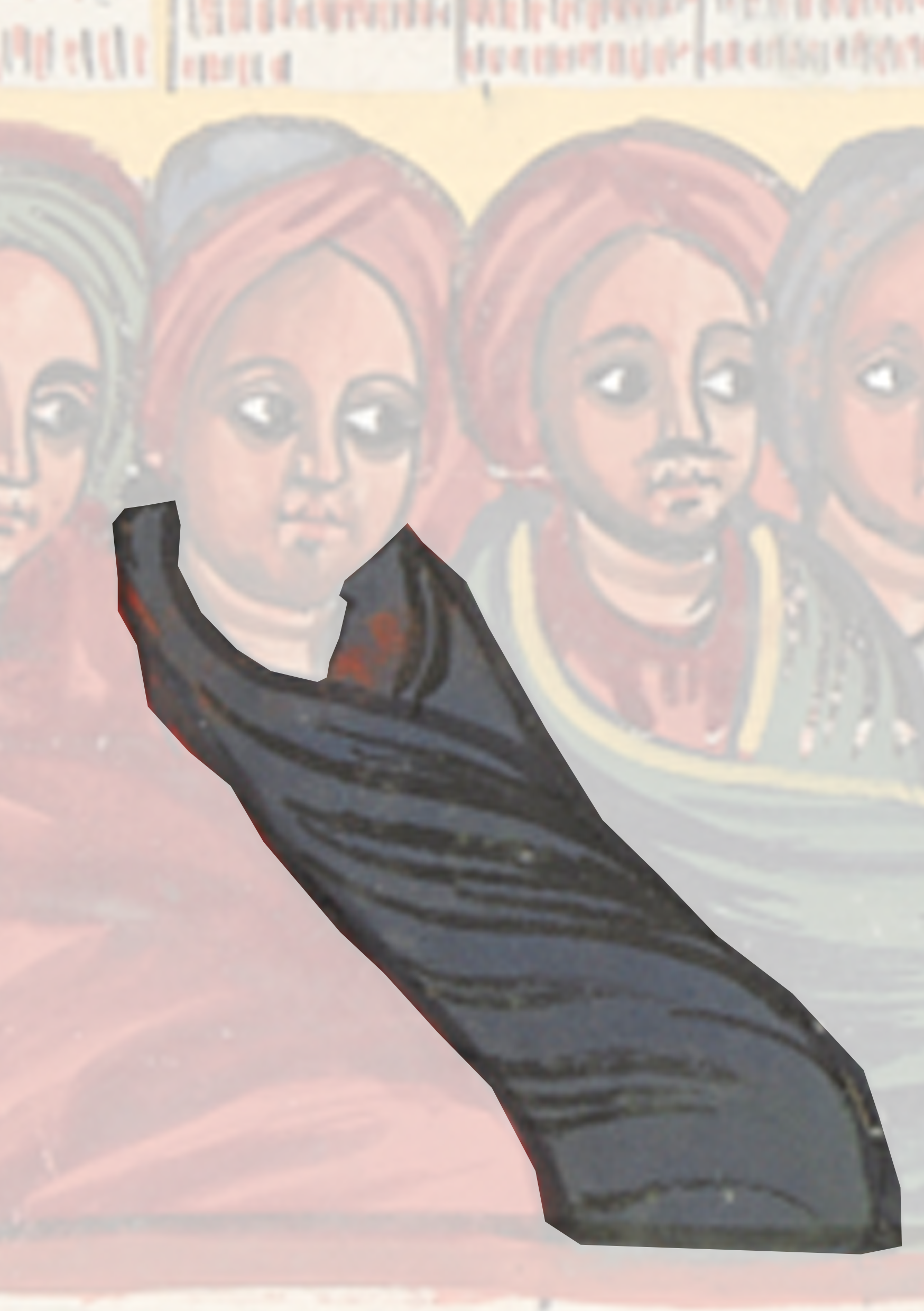 Painting Of A Woman With A Group Of Women In The Background