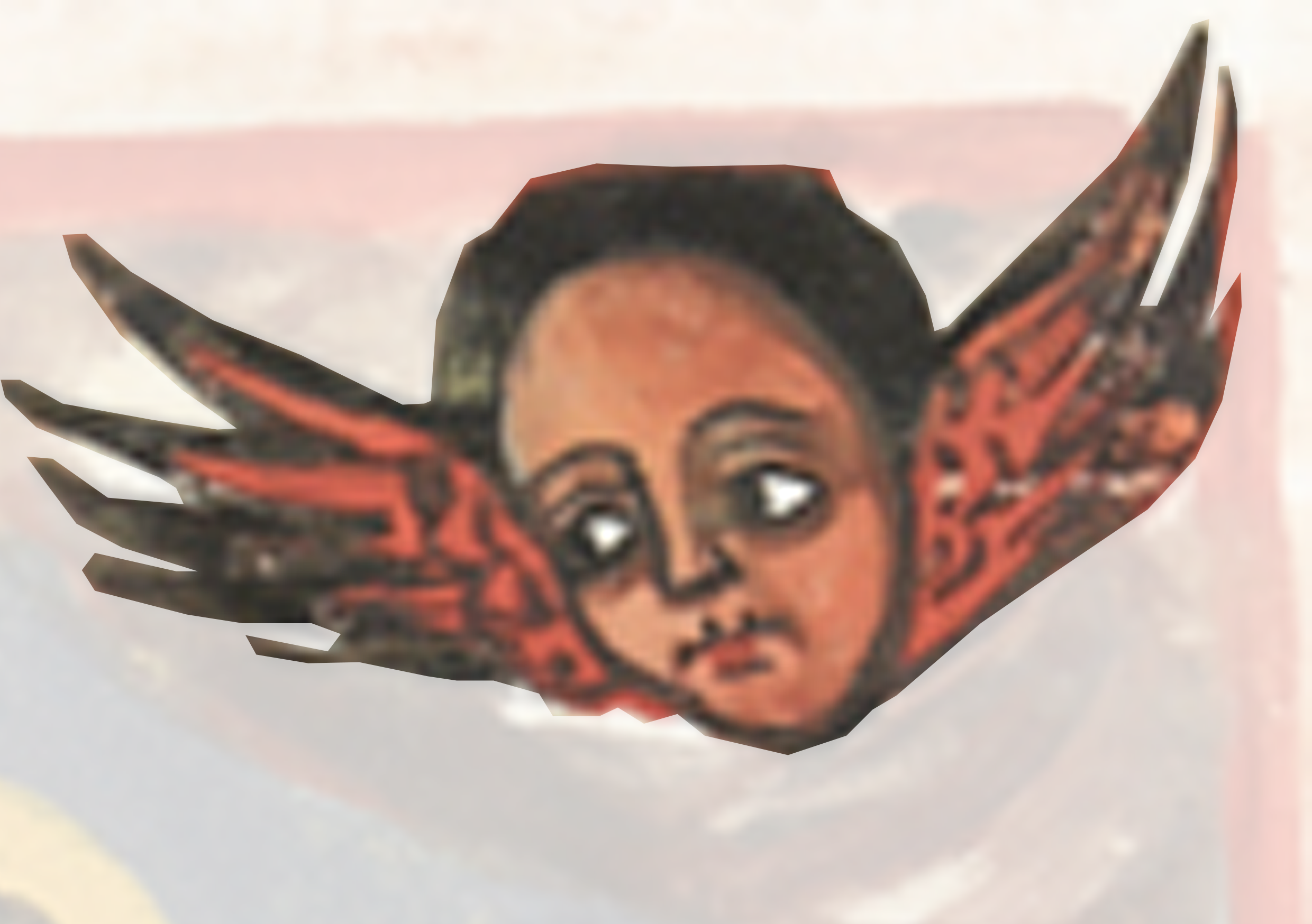 Painting Of A Woman With Wings