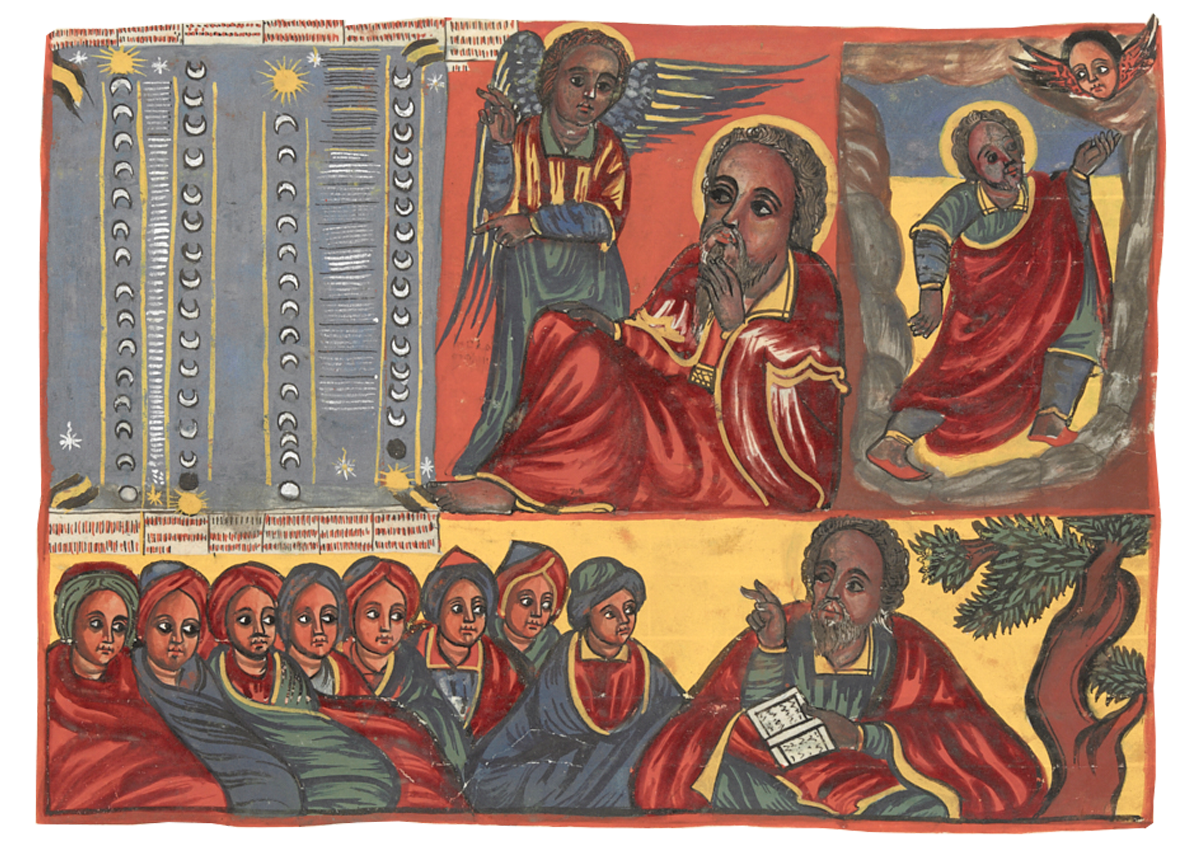 Painting Of A Group Of People
