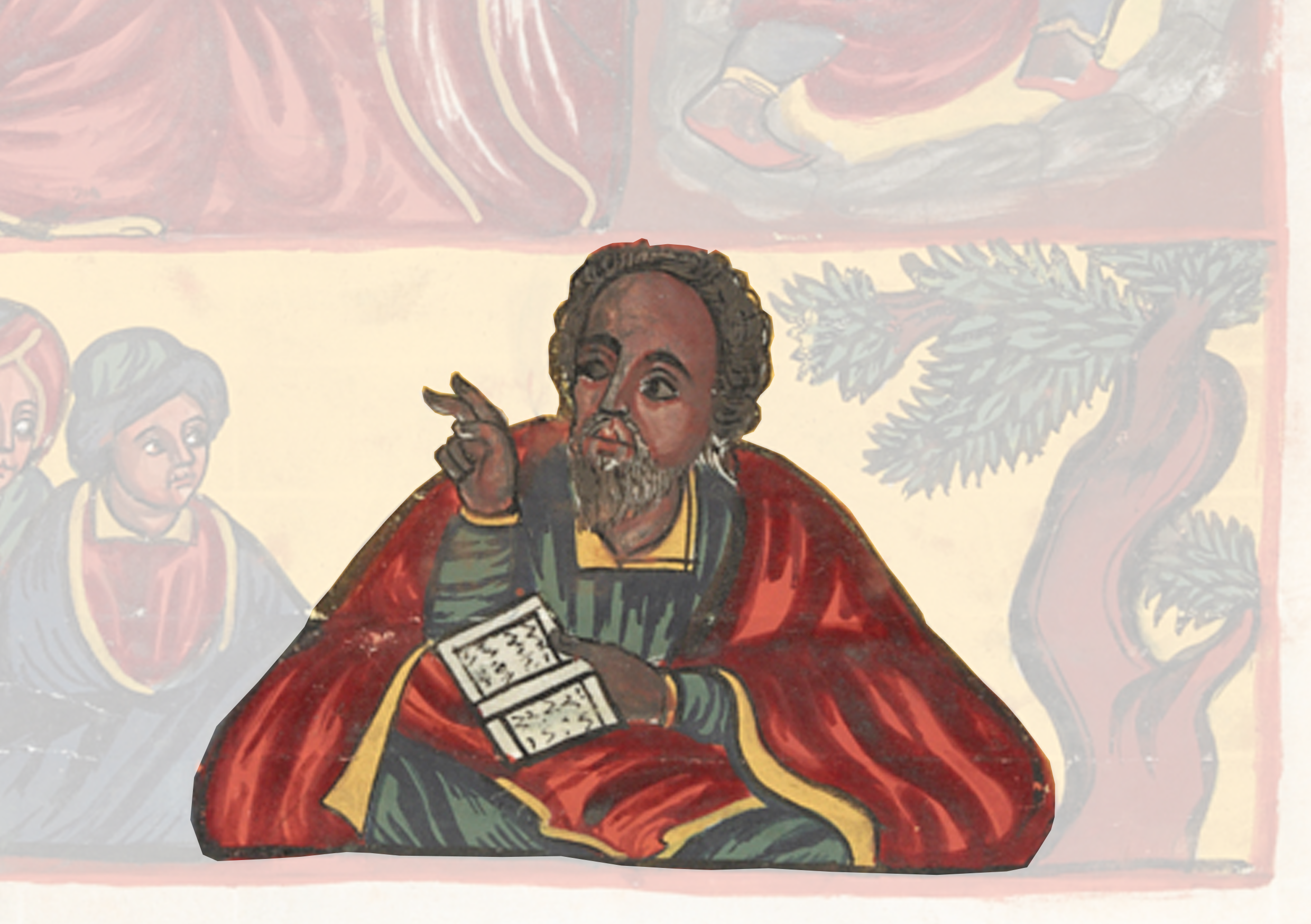 Painting Of A Man With A Book