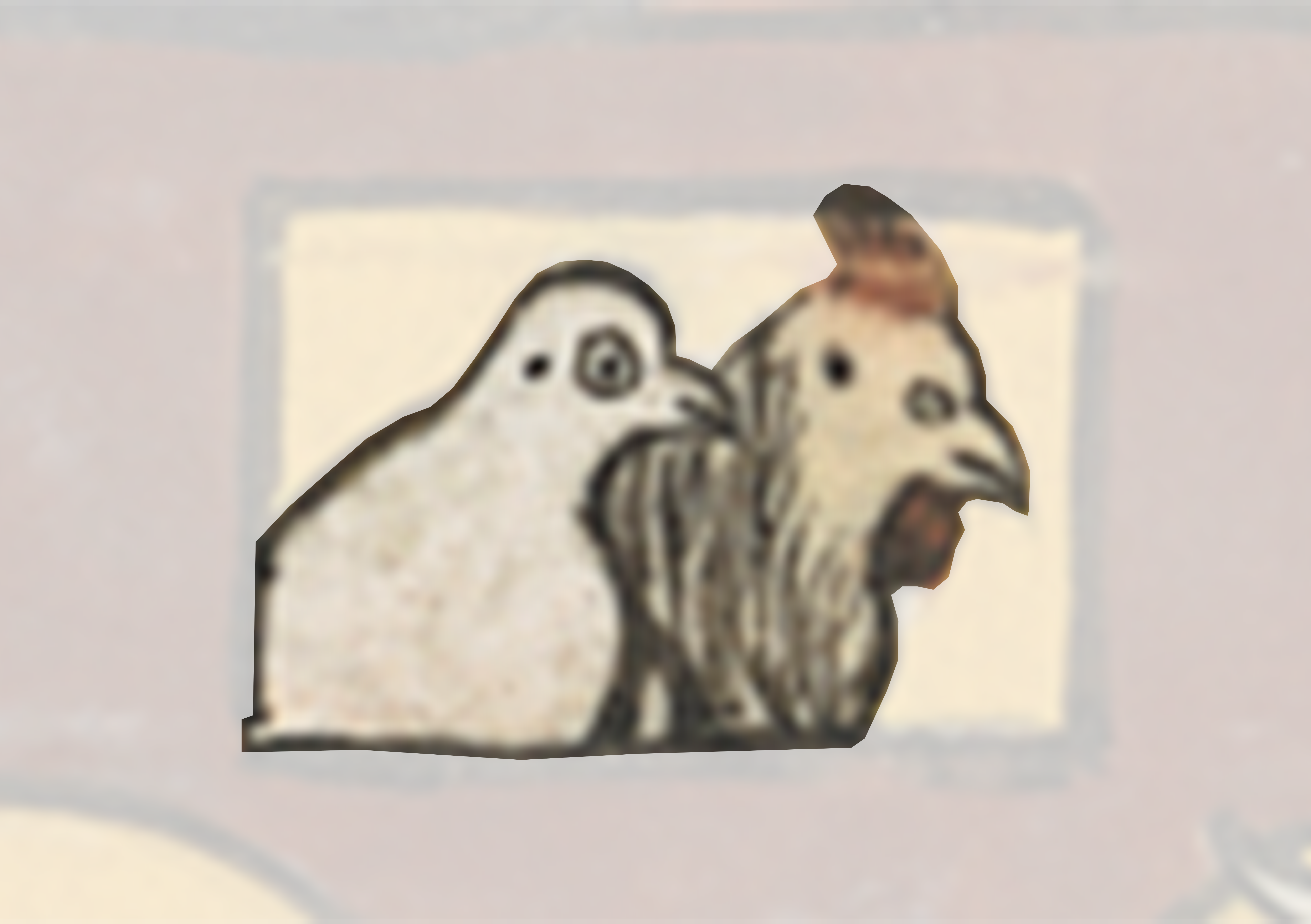 Bird Is Sitting On A Brick Wall