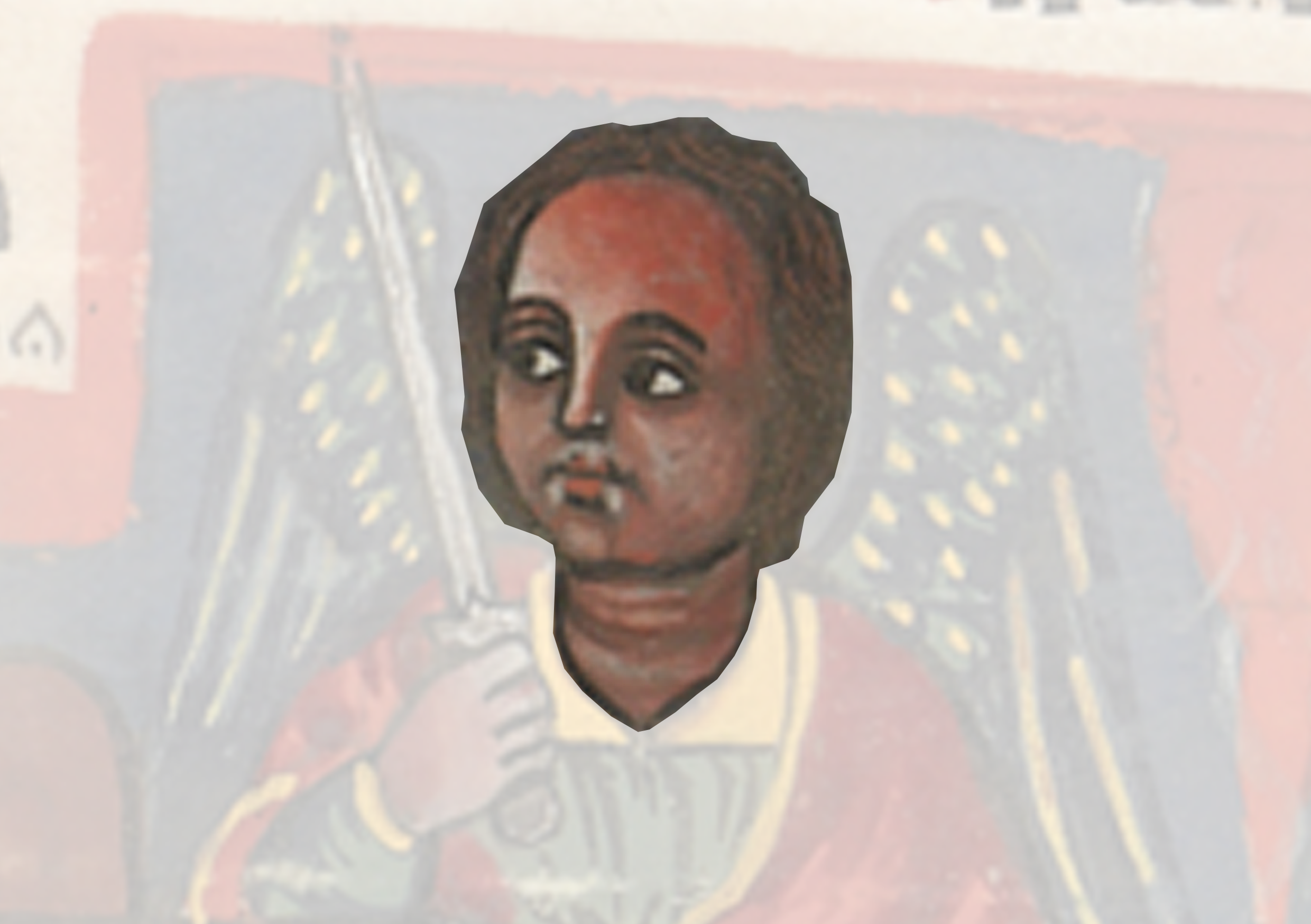 Painting Of A Woman With A Gun