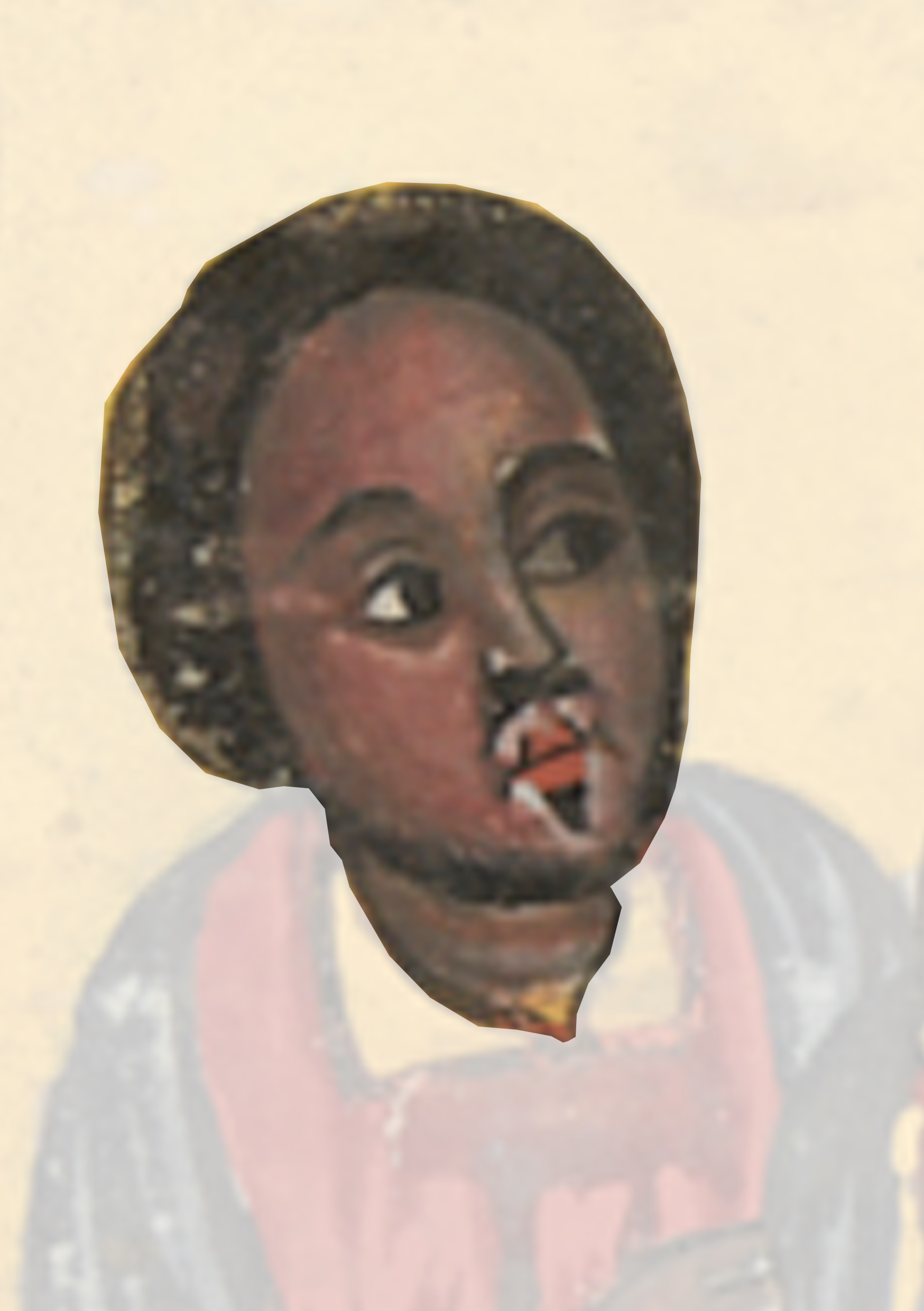 Painting Of A Woman With A Red Scarf