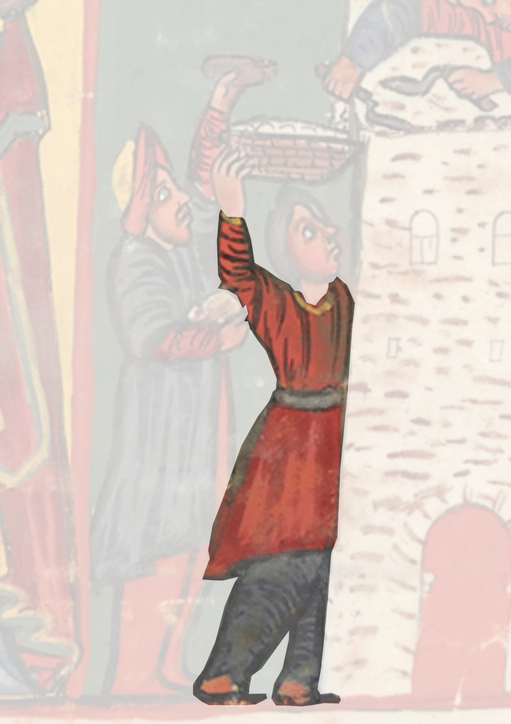 Painting Of A Man Holding A Knife