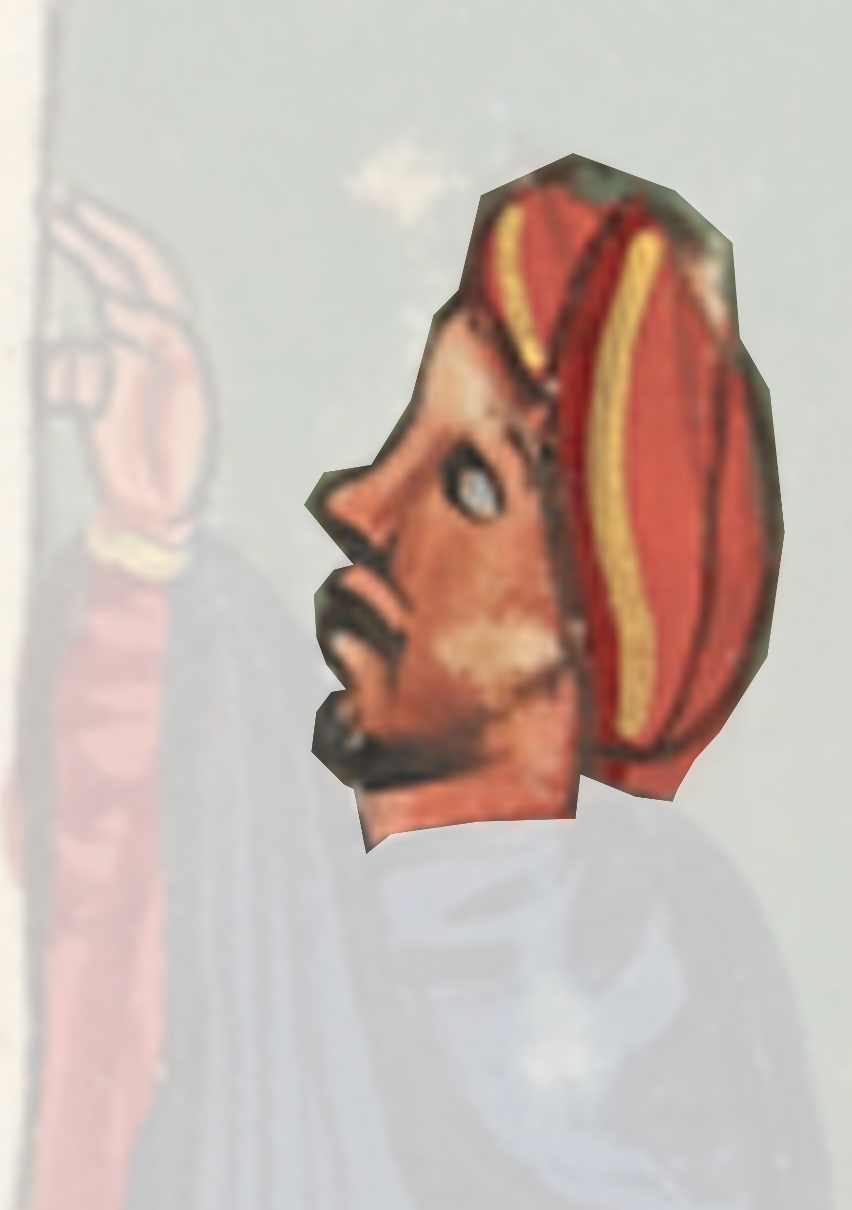 Painting Of A Man With A Hat On