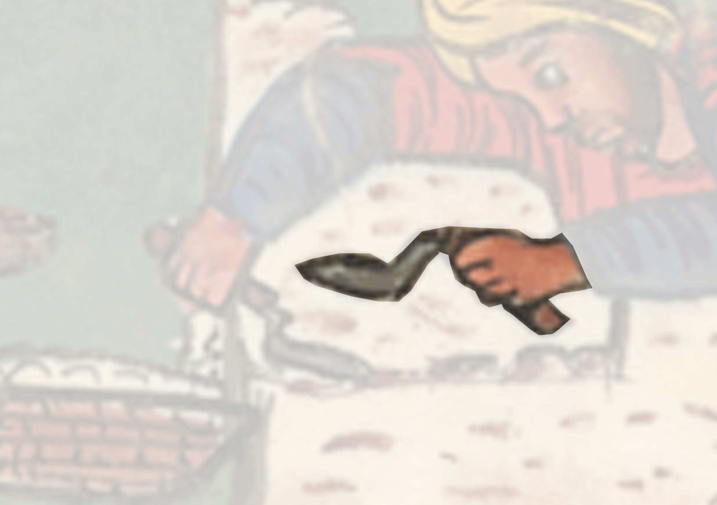 Picture Of A Man In A Bed With A Fish