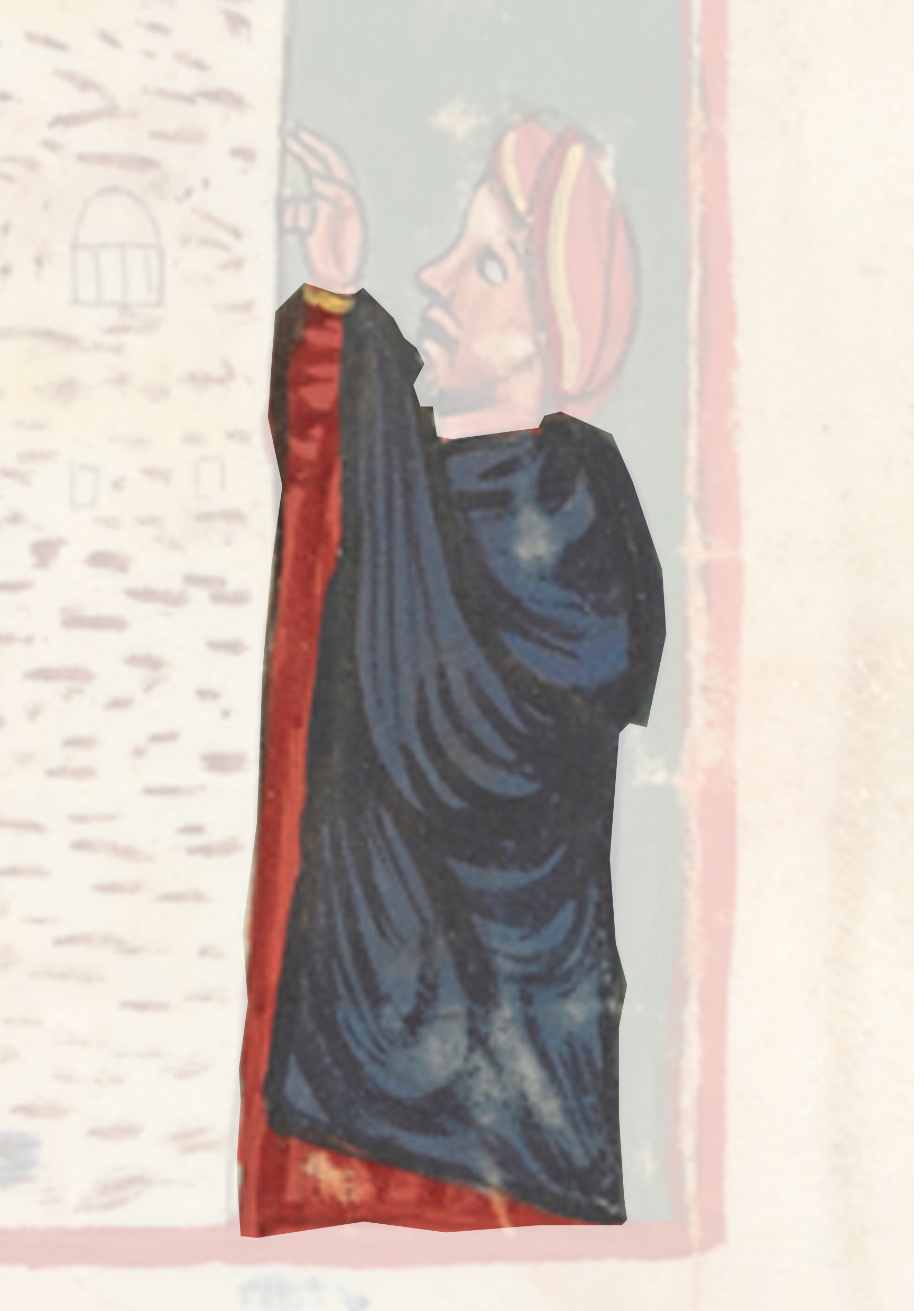 Painting Of A Woman In A Black Dress