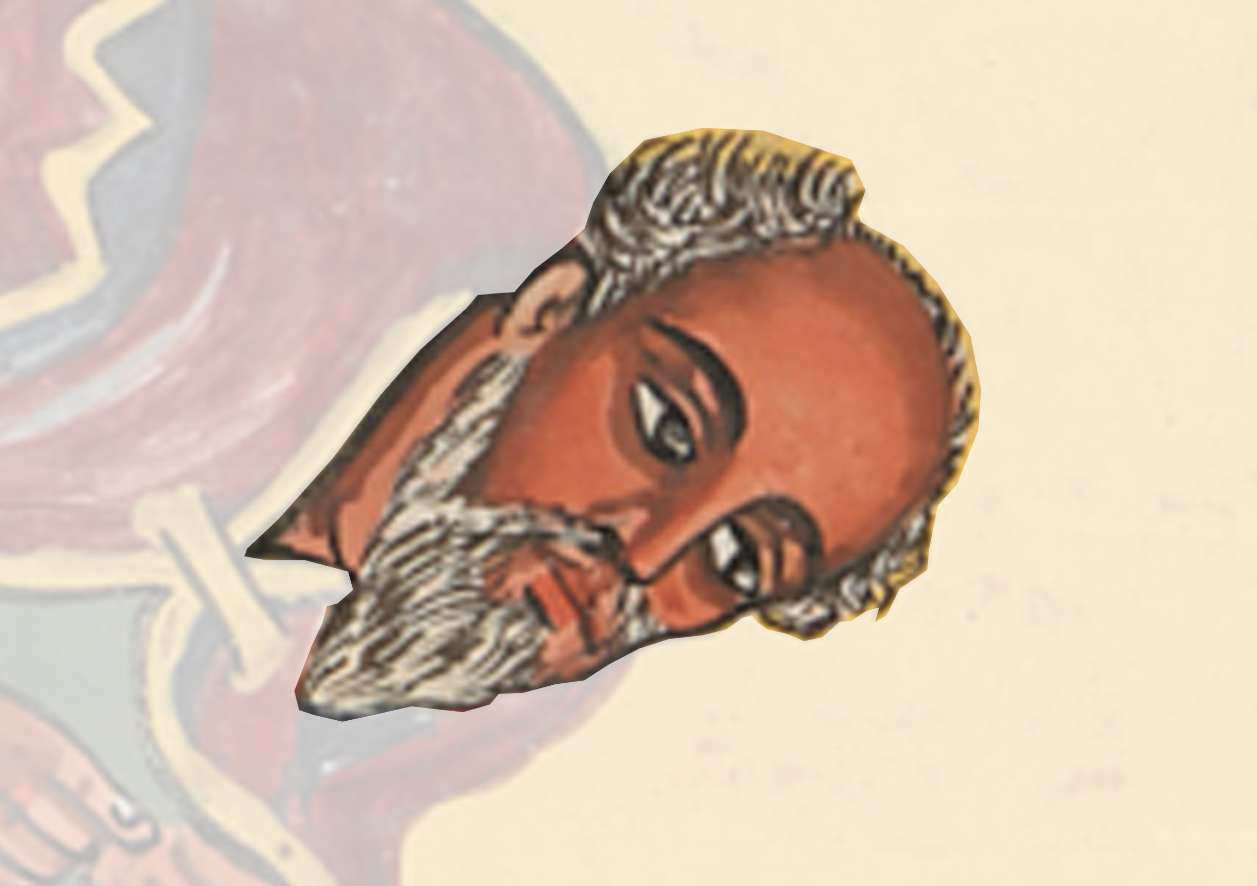 Painting Of A Man With A Beard