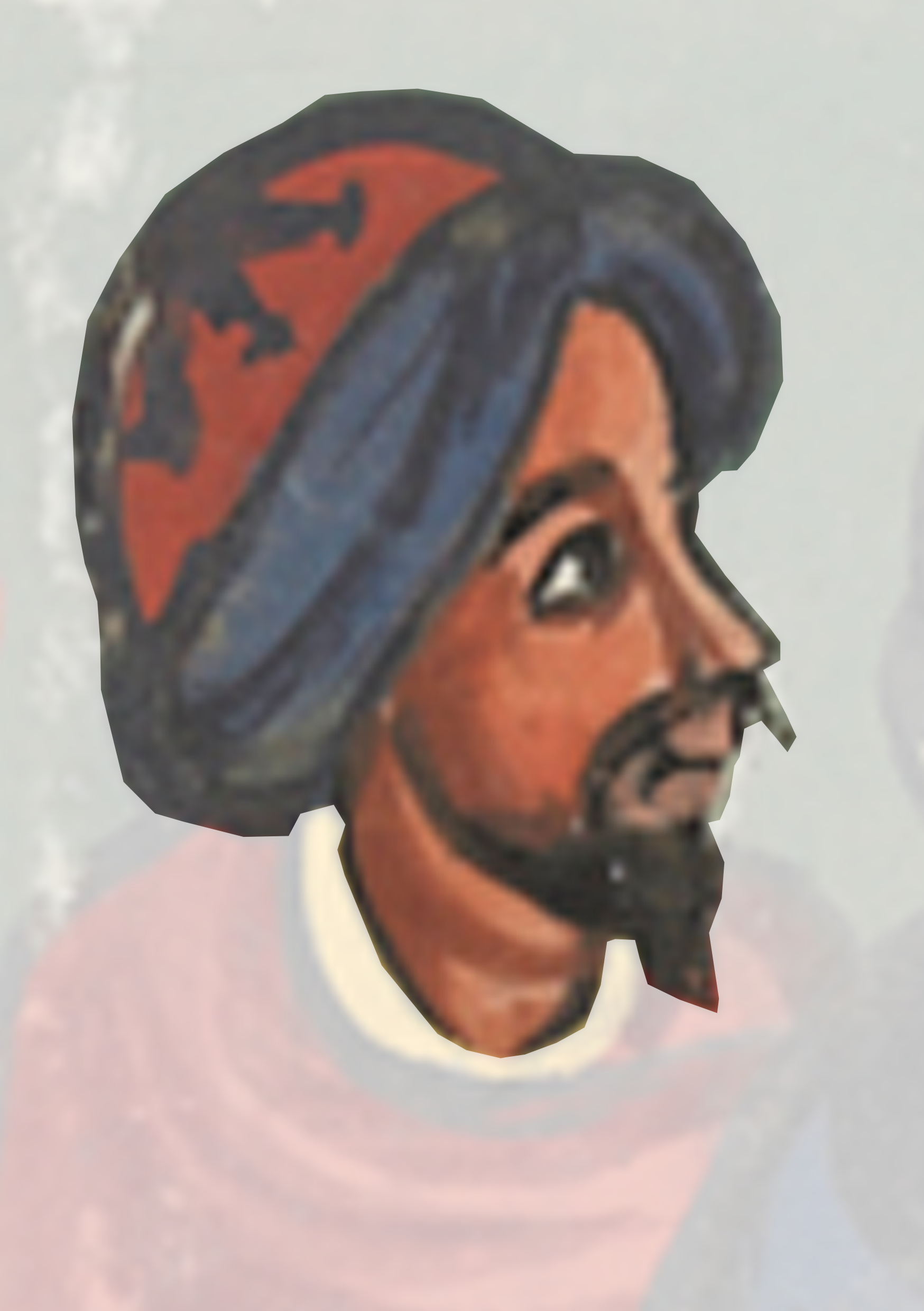 Painting Of A Man With A Beard And A Hat