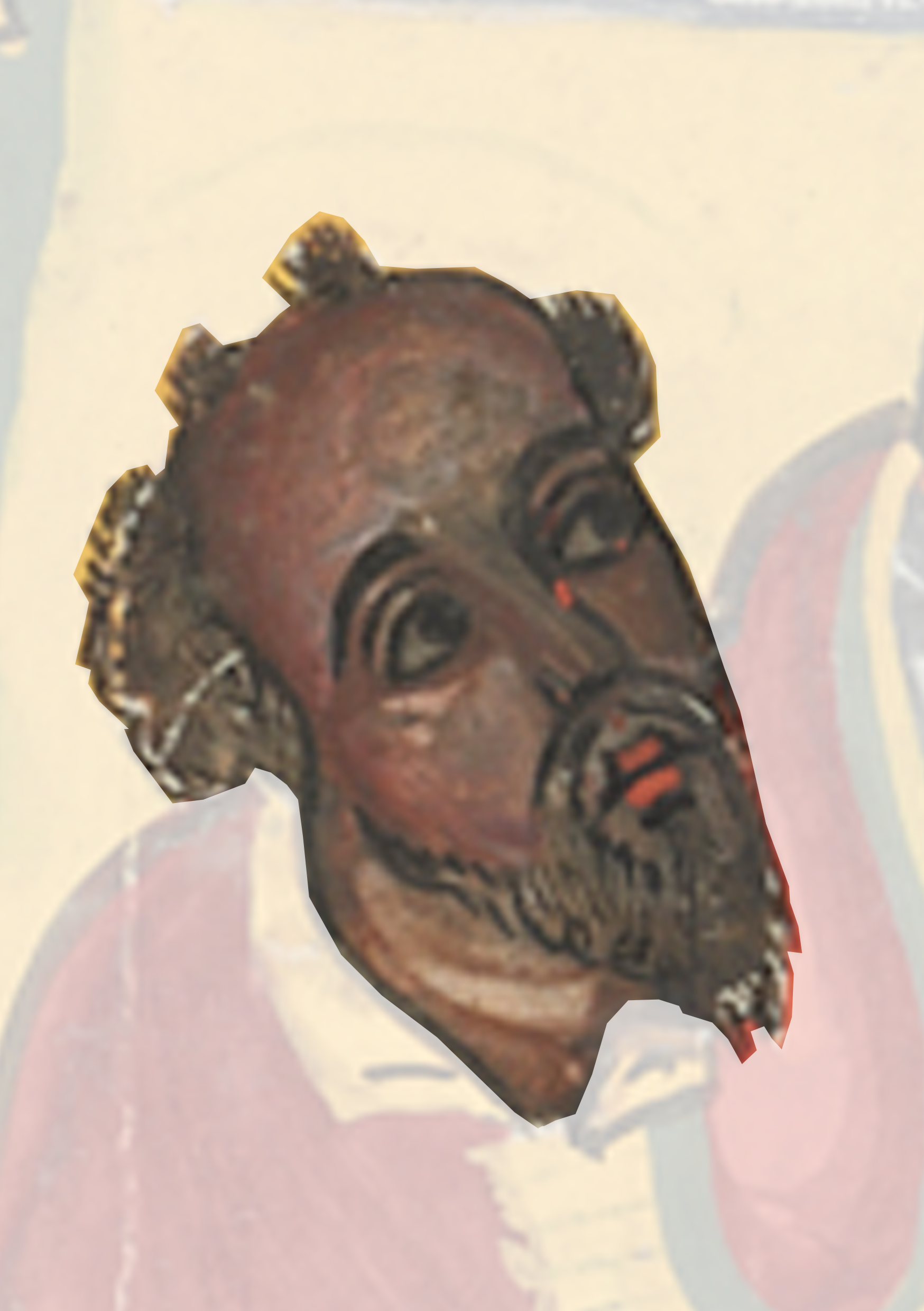 Painting Of A Man With A Beard
