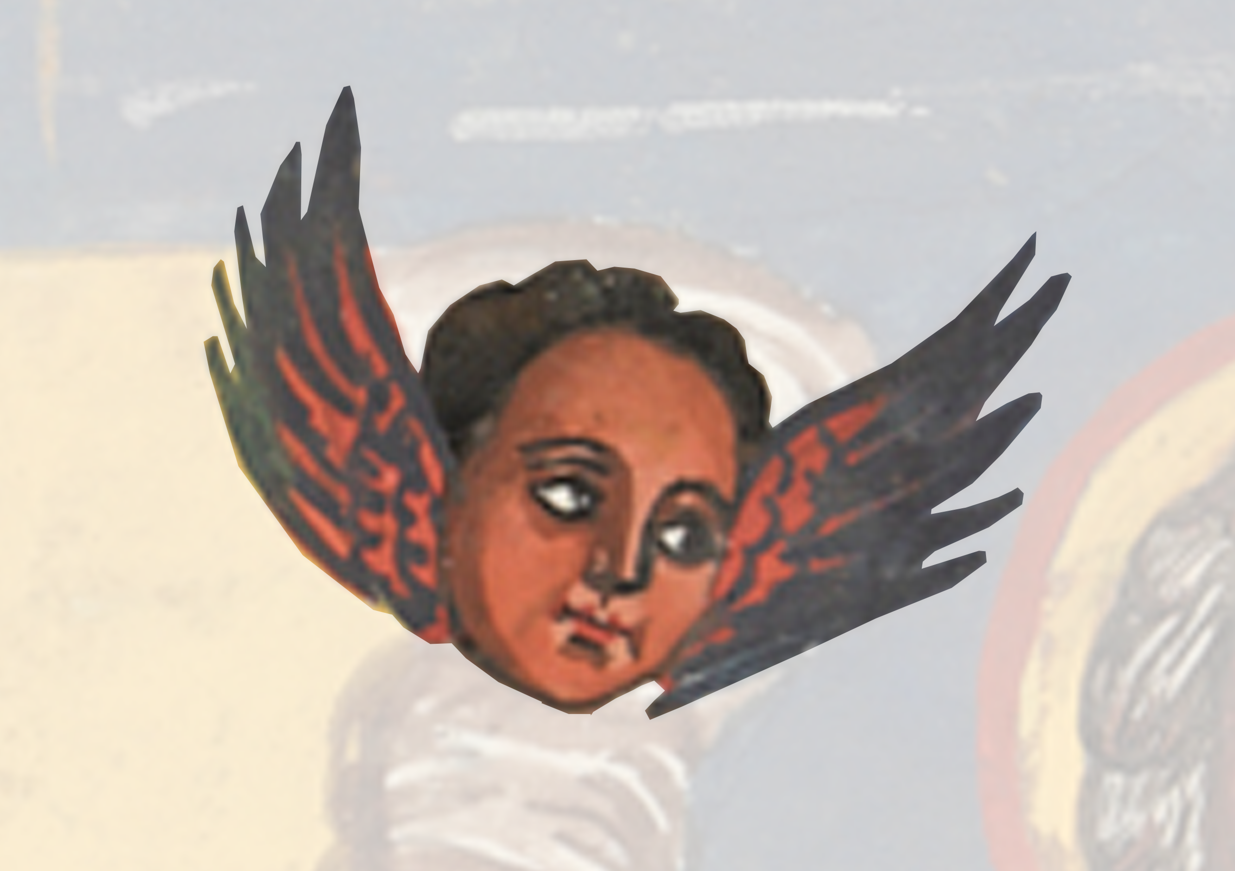 Painting Of A Woman With Wings