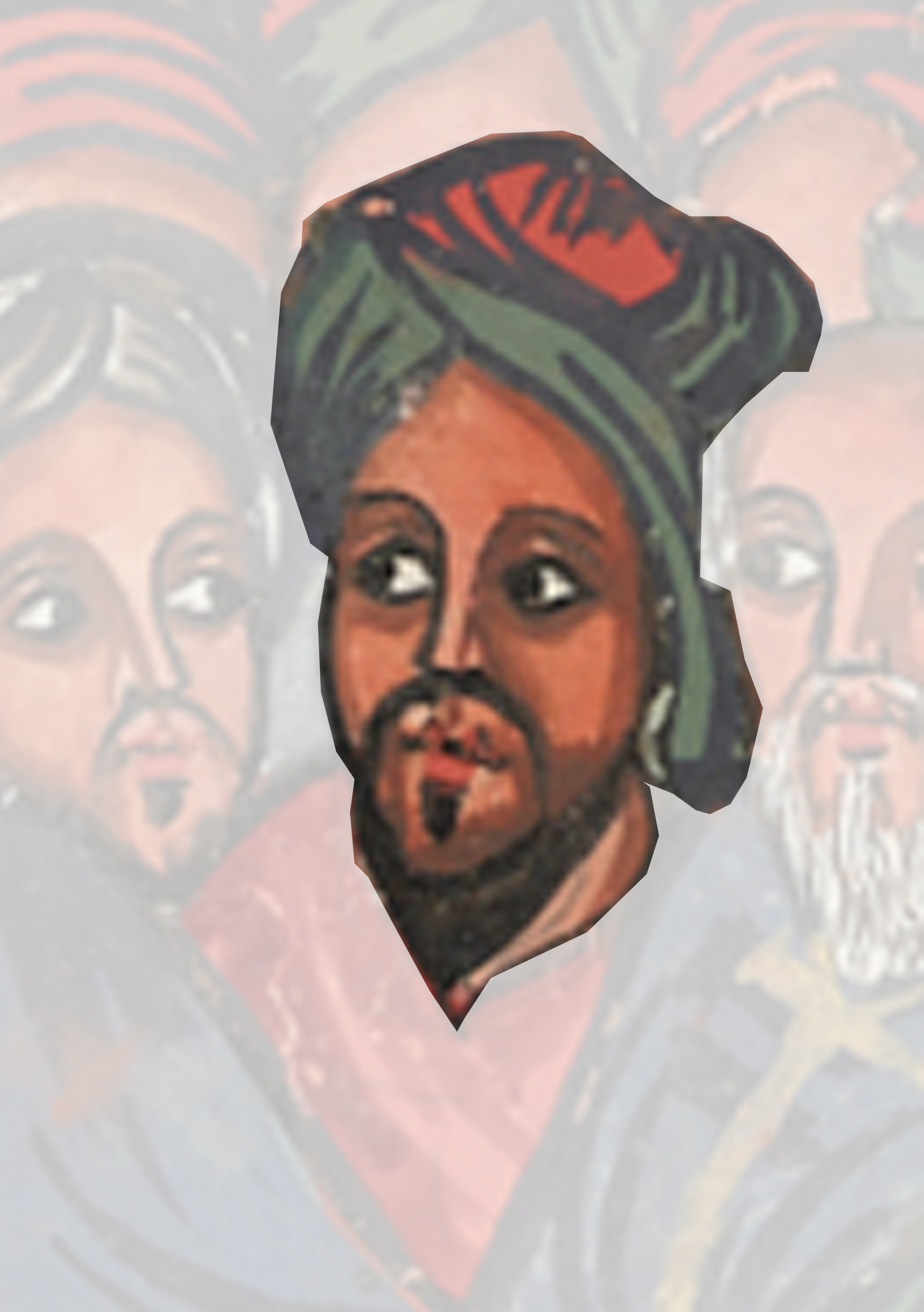Painting Of A Man With A Beard And A Beard