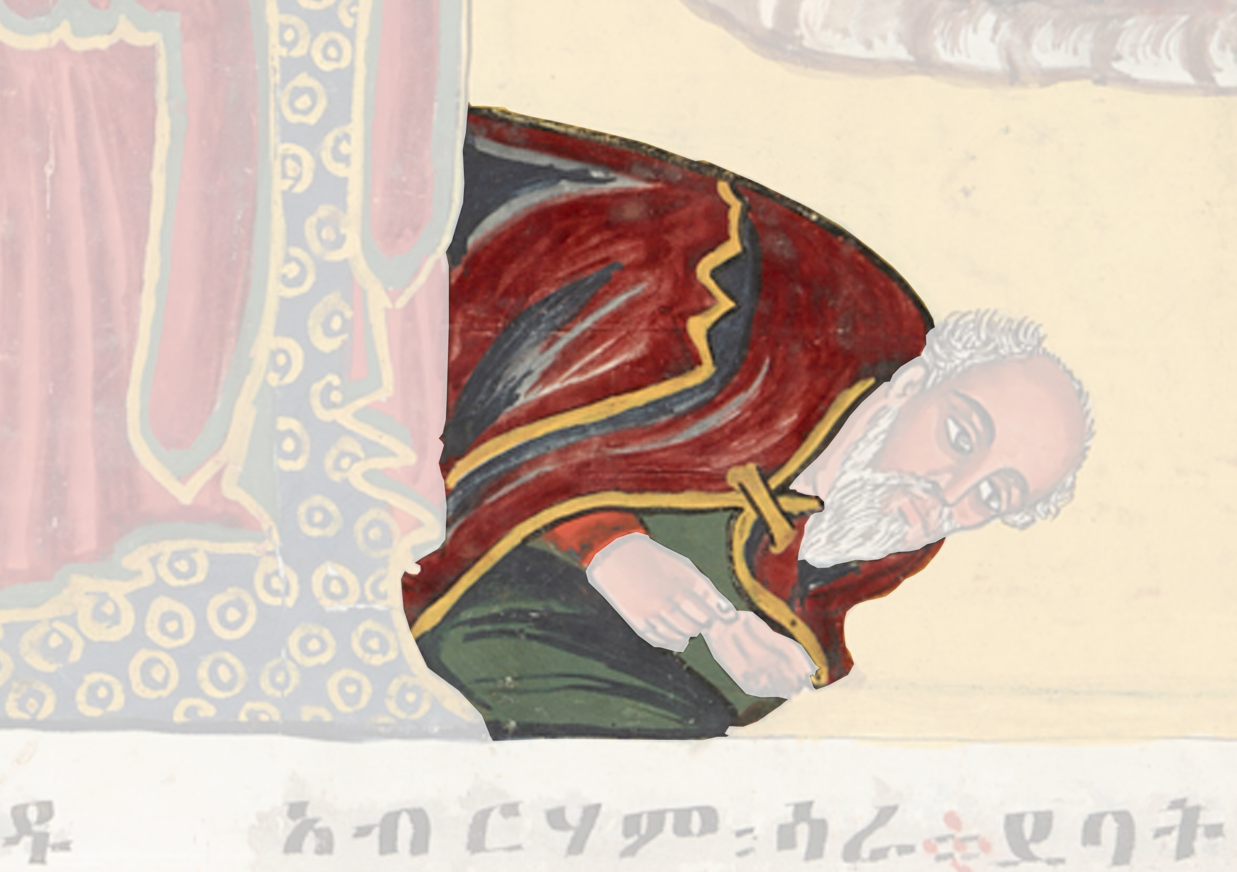 Painting Of A Man In A Red Robe