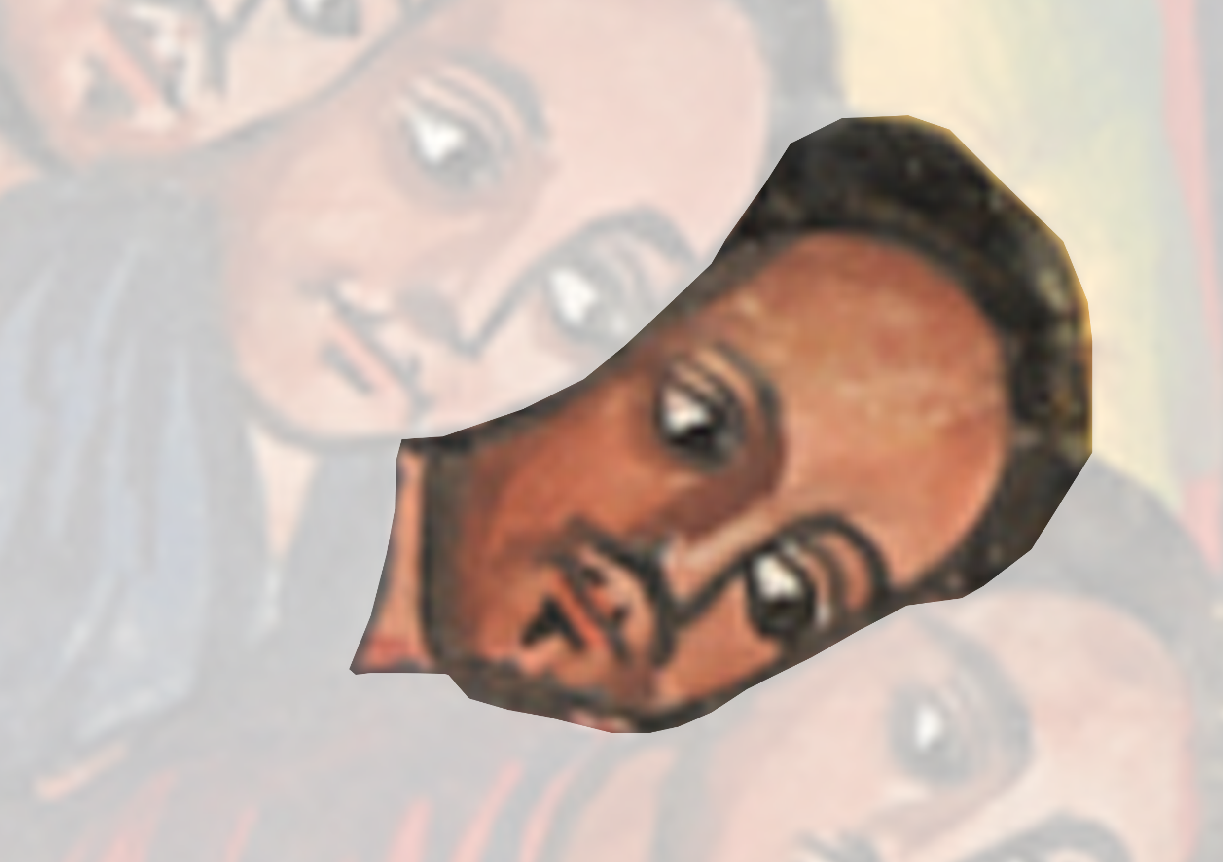 Painting Of Jesus And A Woman