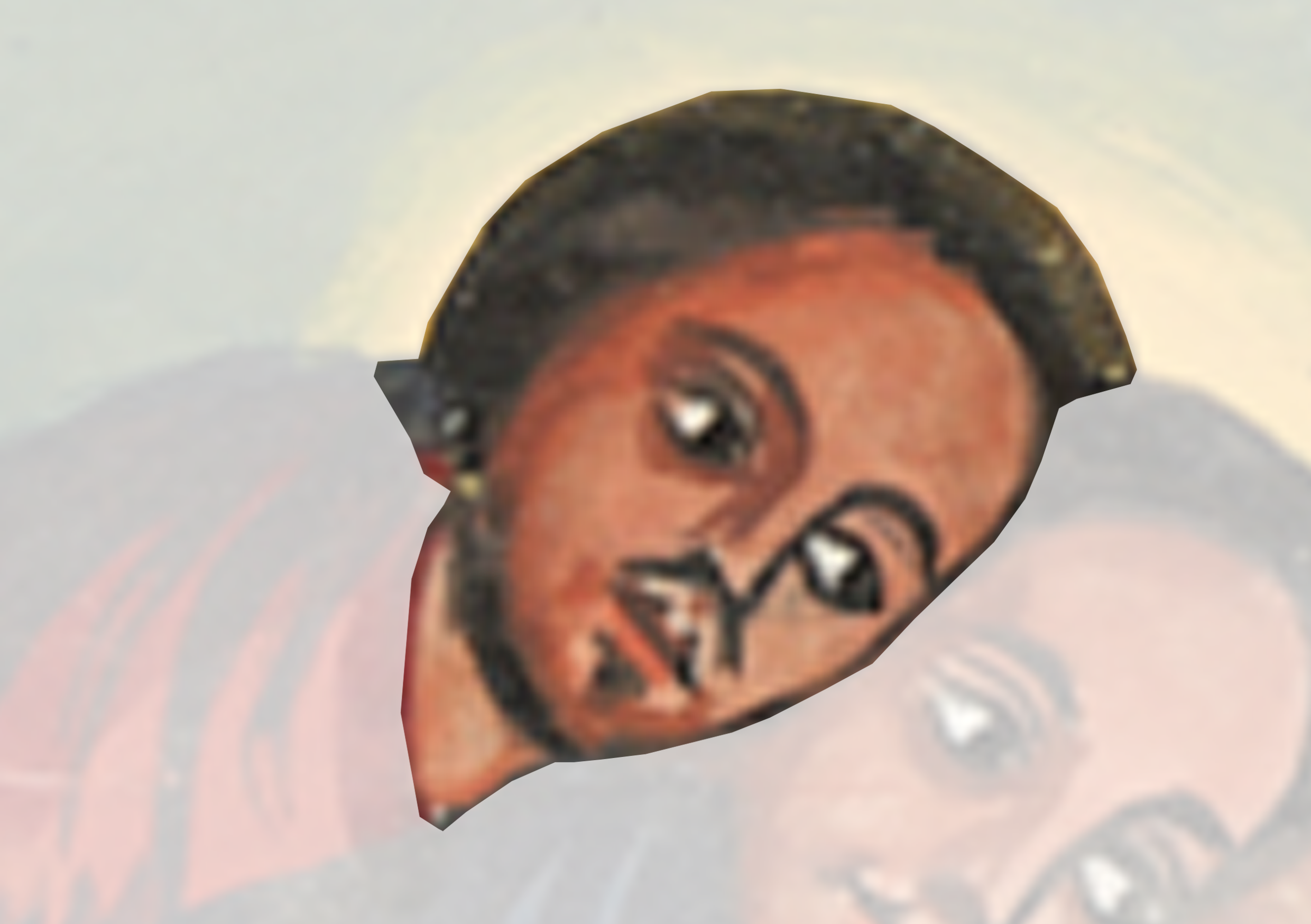 Painting Of Jesus And A Woman