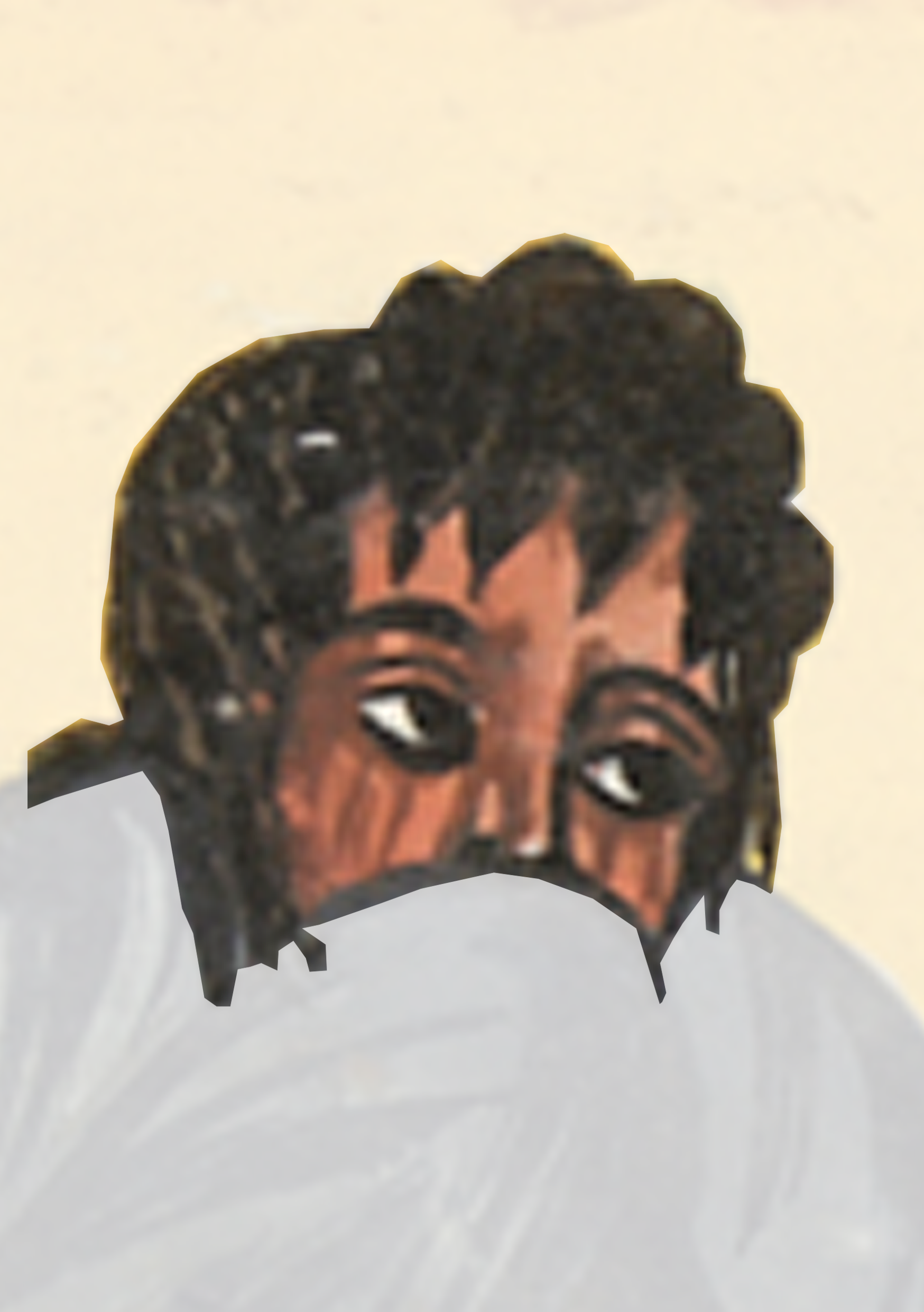 Painting Of A Man With A Beard