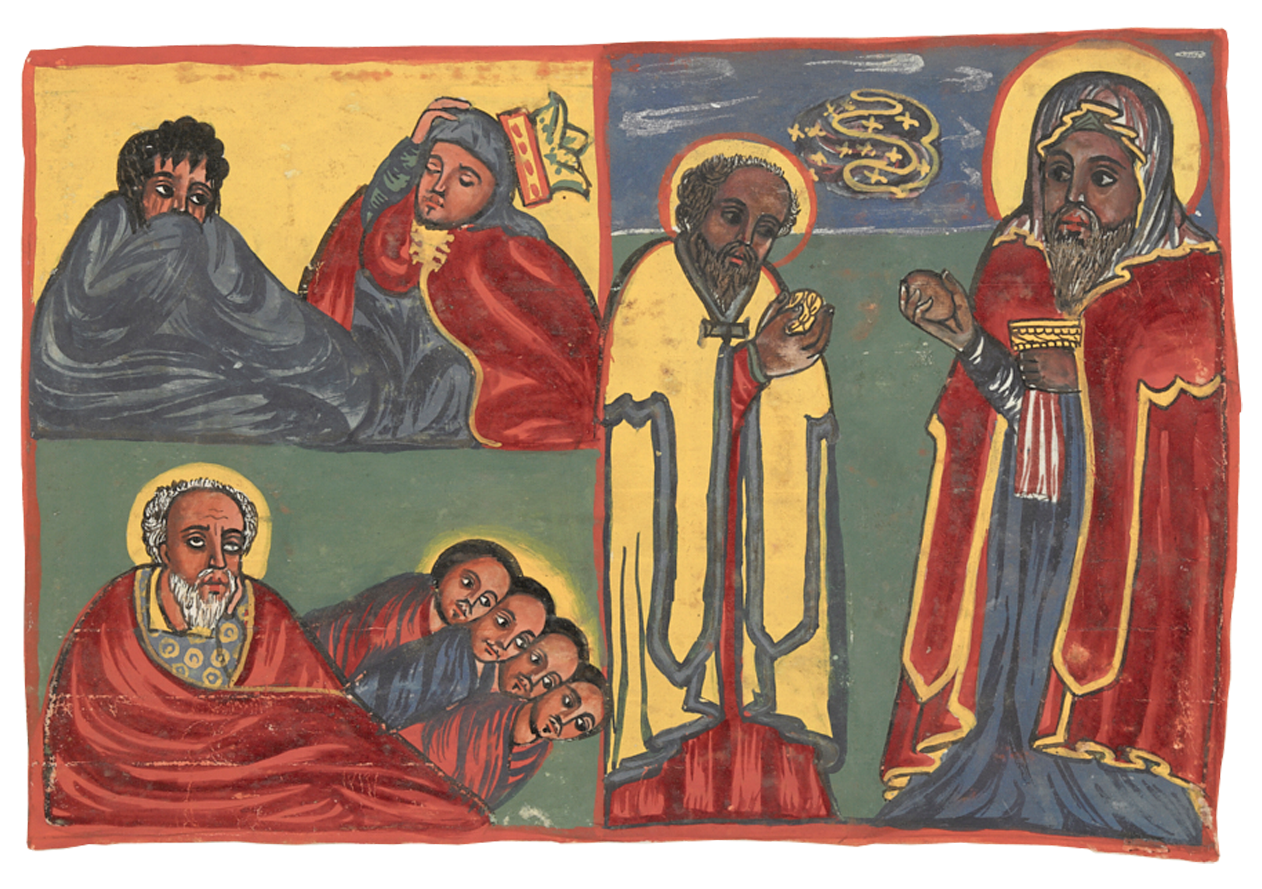 Painting Of A Group Of People