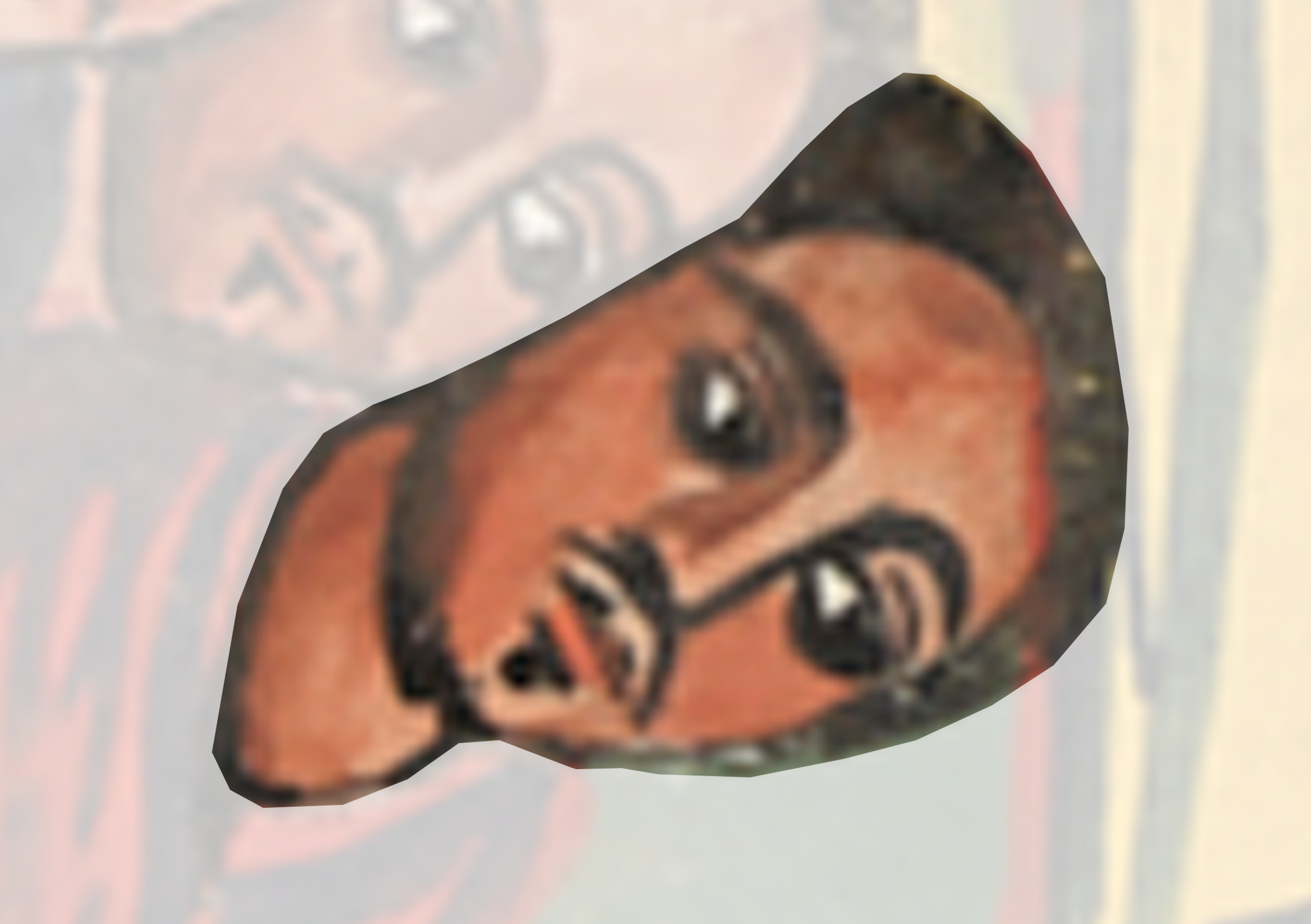 Painting Of A Man With A Beard