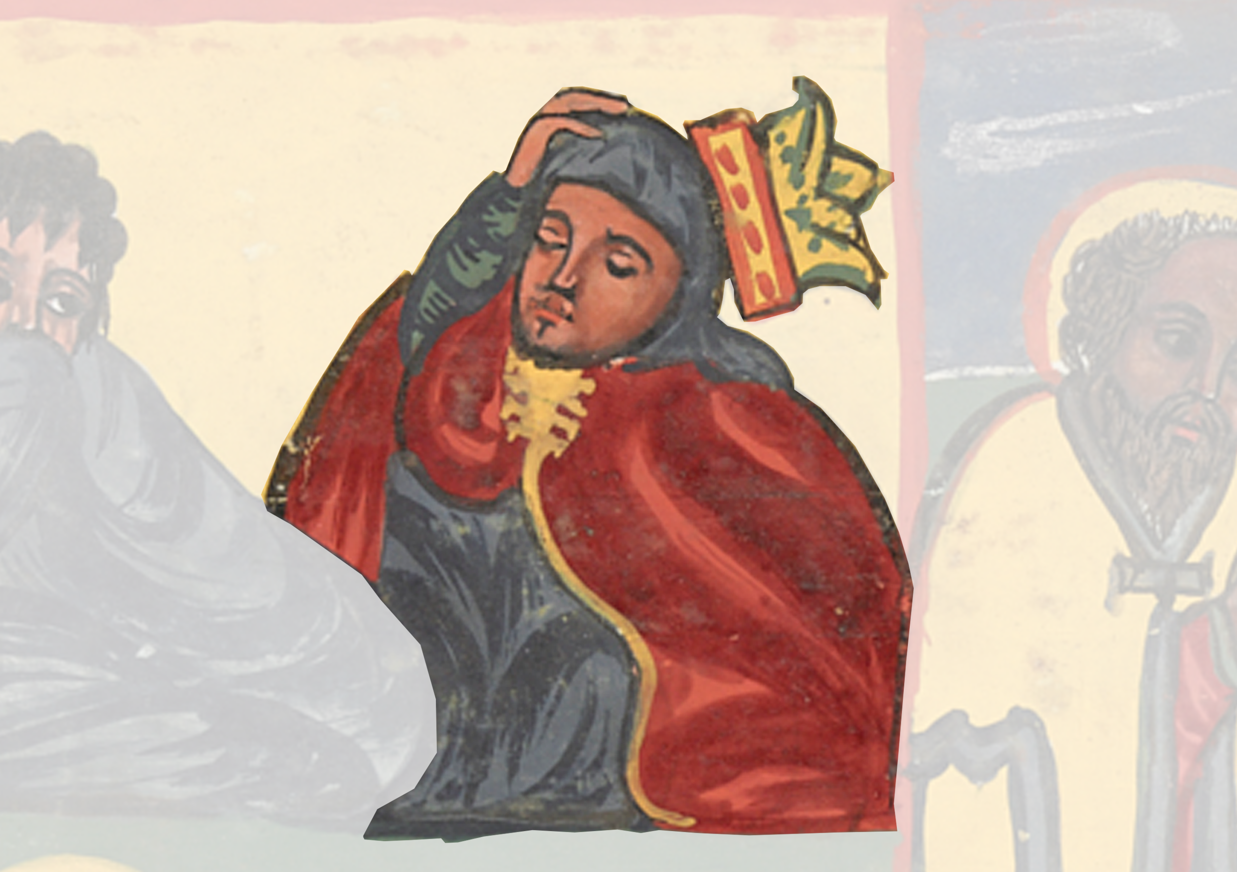 Painting Of A Woman With A Crown On Her Head