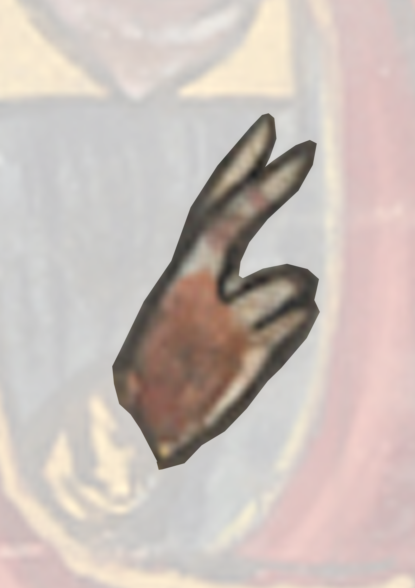 Bird Is Flying In The Air Over A Painting