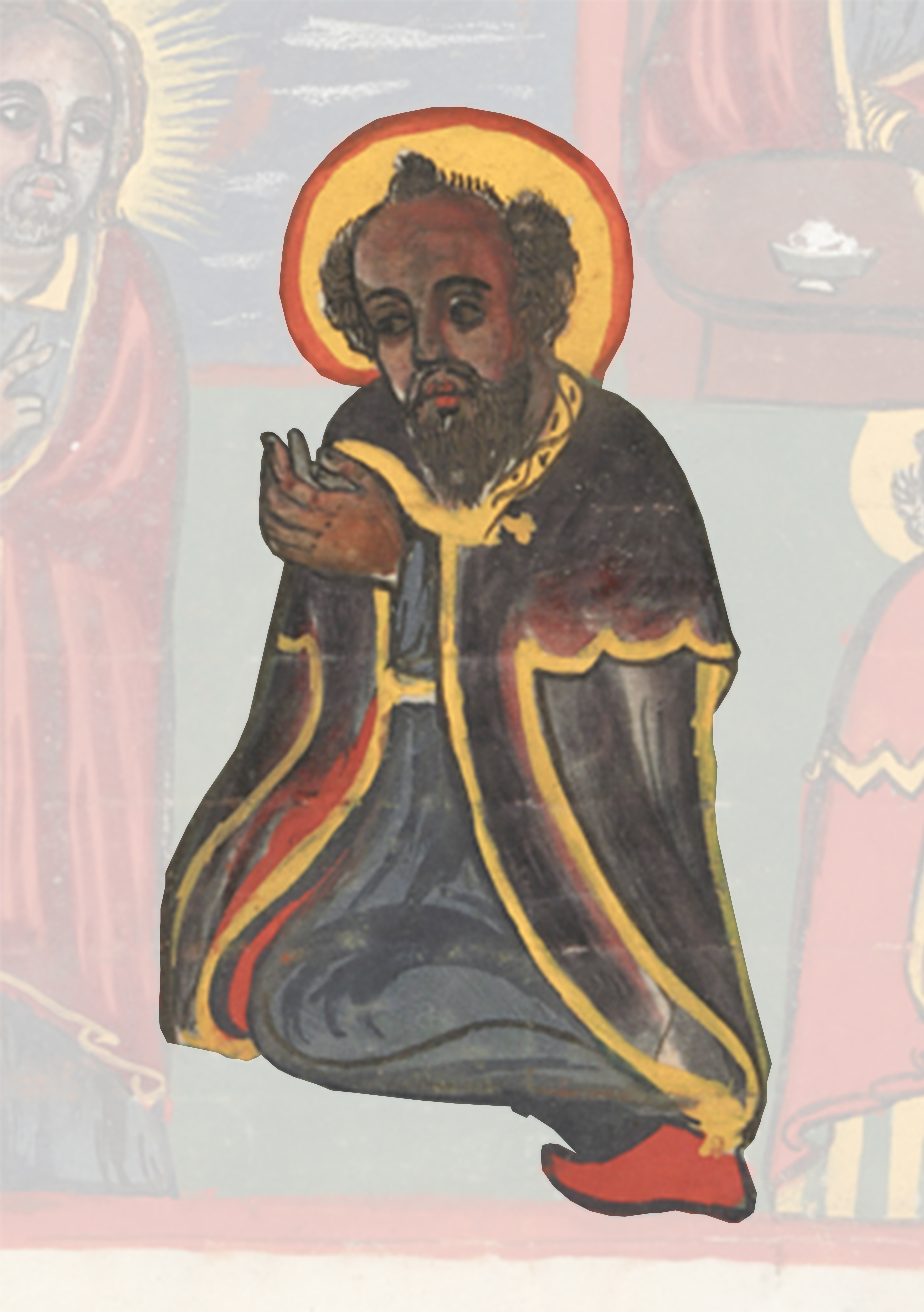 Painting Of A Man With A Beard