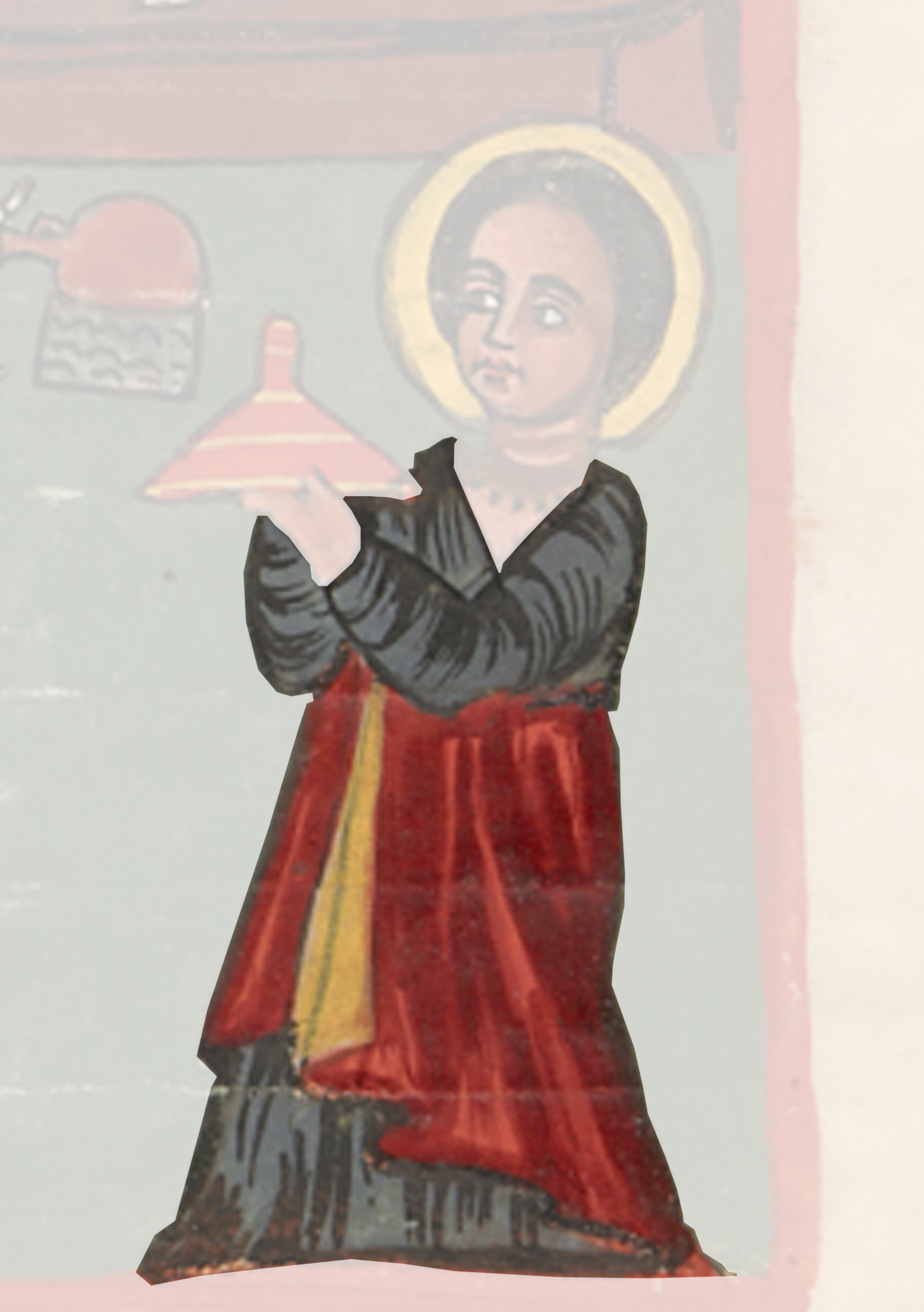 Painting Of A Man In A Red Robe