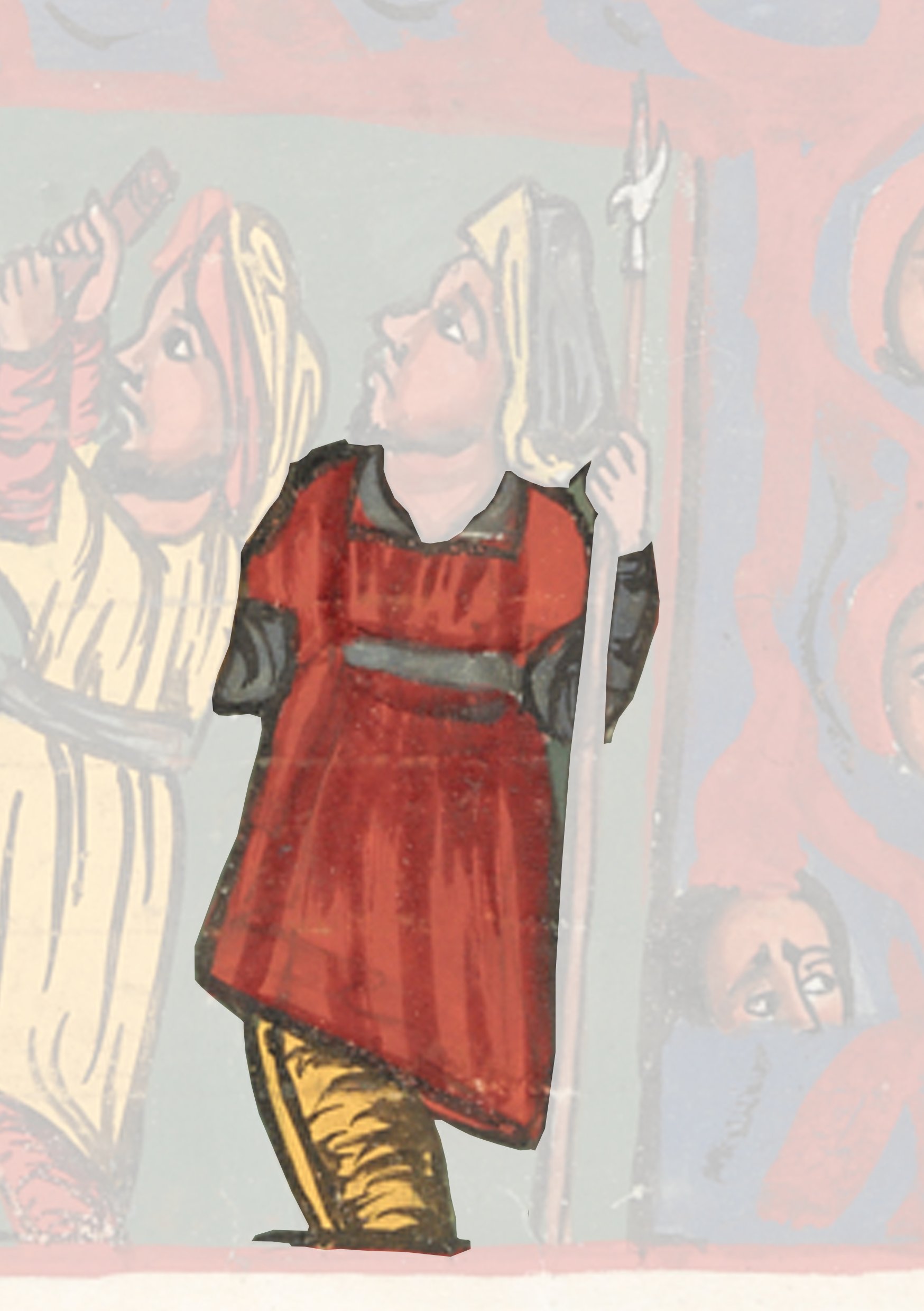 Painting Of A Man In A Red Coat
