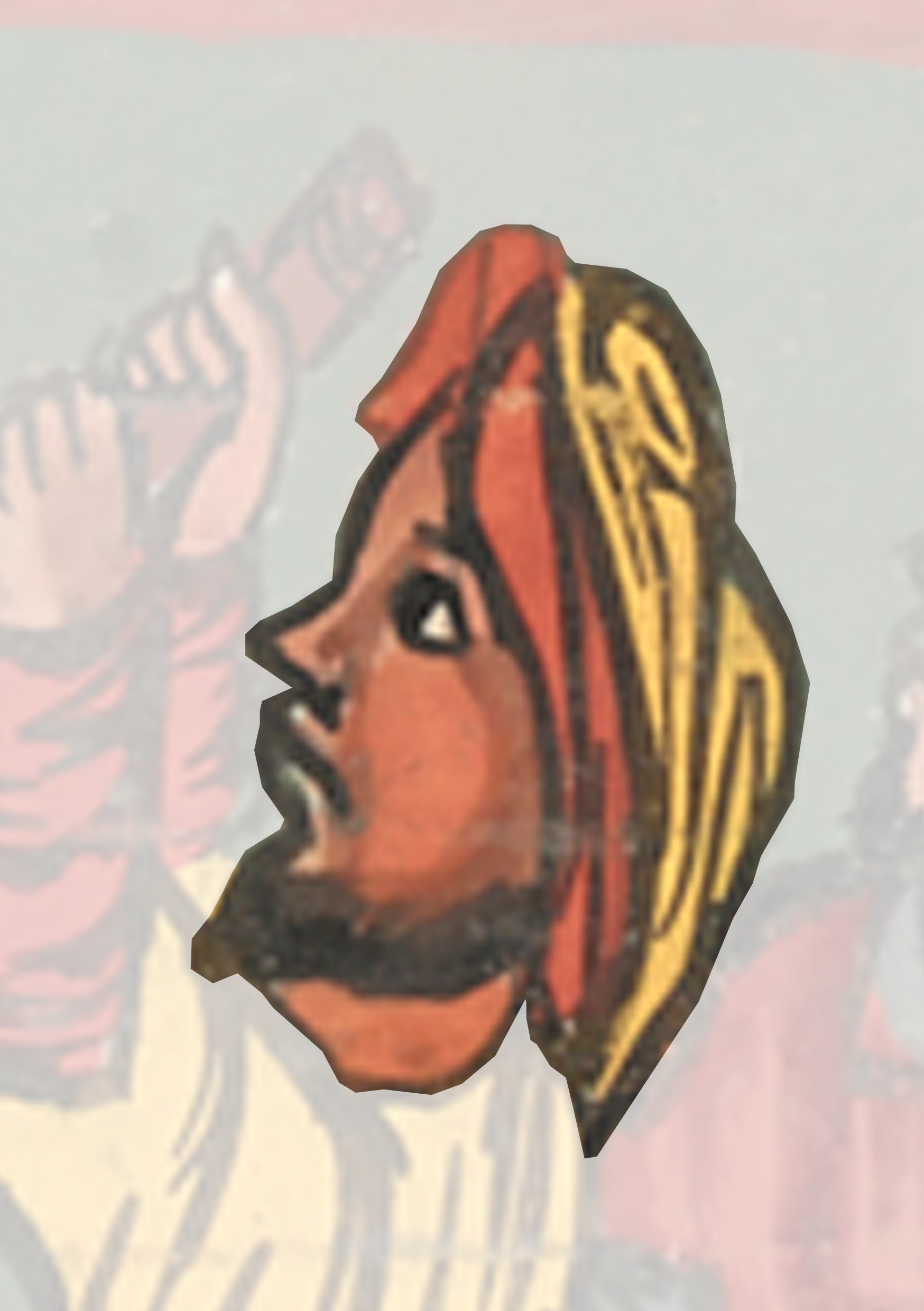Painting Of A Man With A Beard