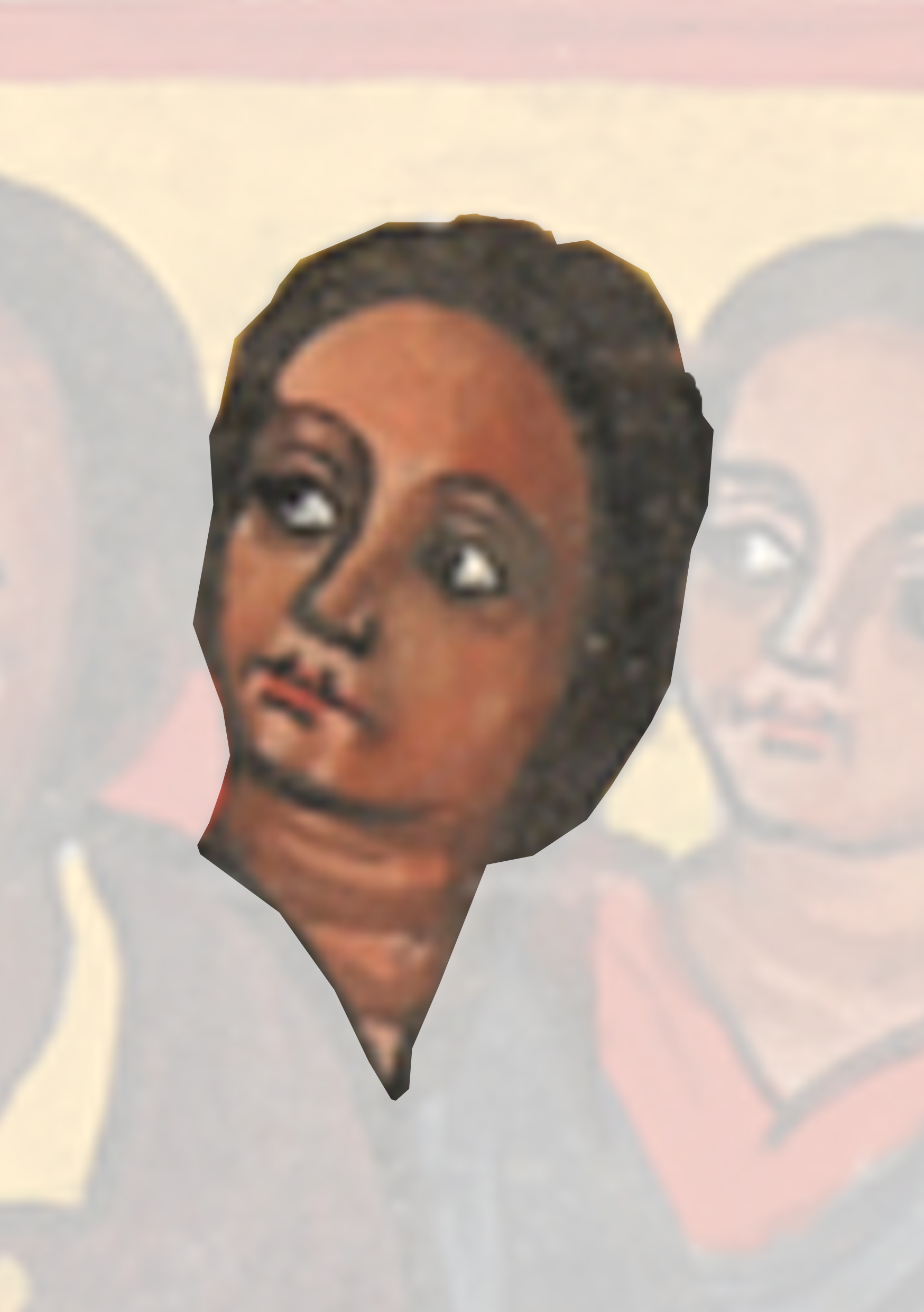 Painting Of A Woman With Two Children