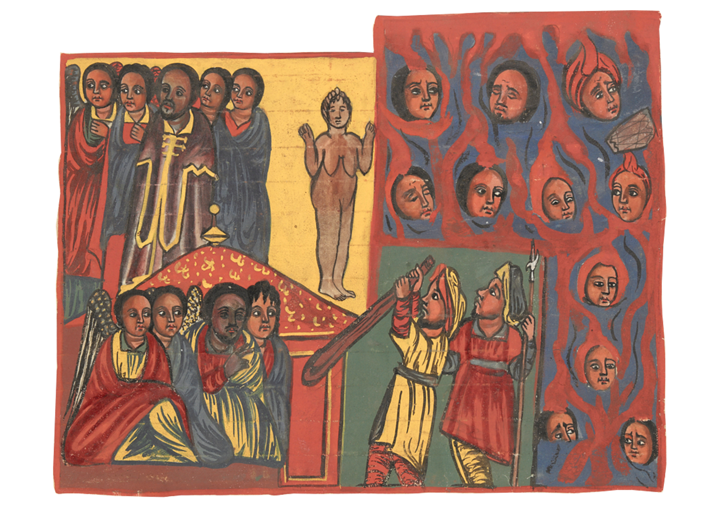 Painting Of A Group Of People