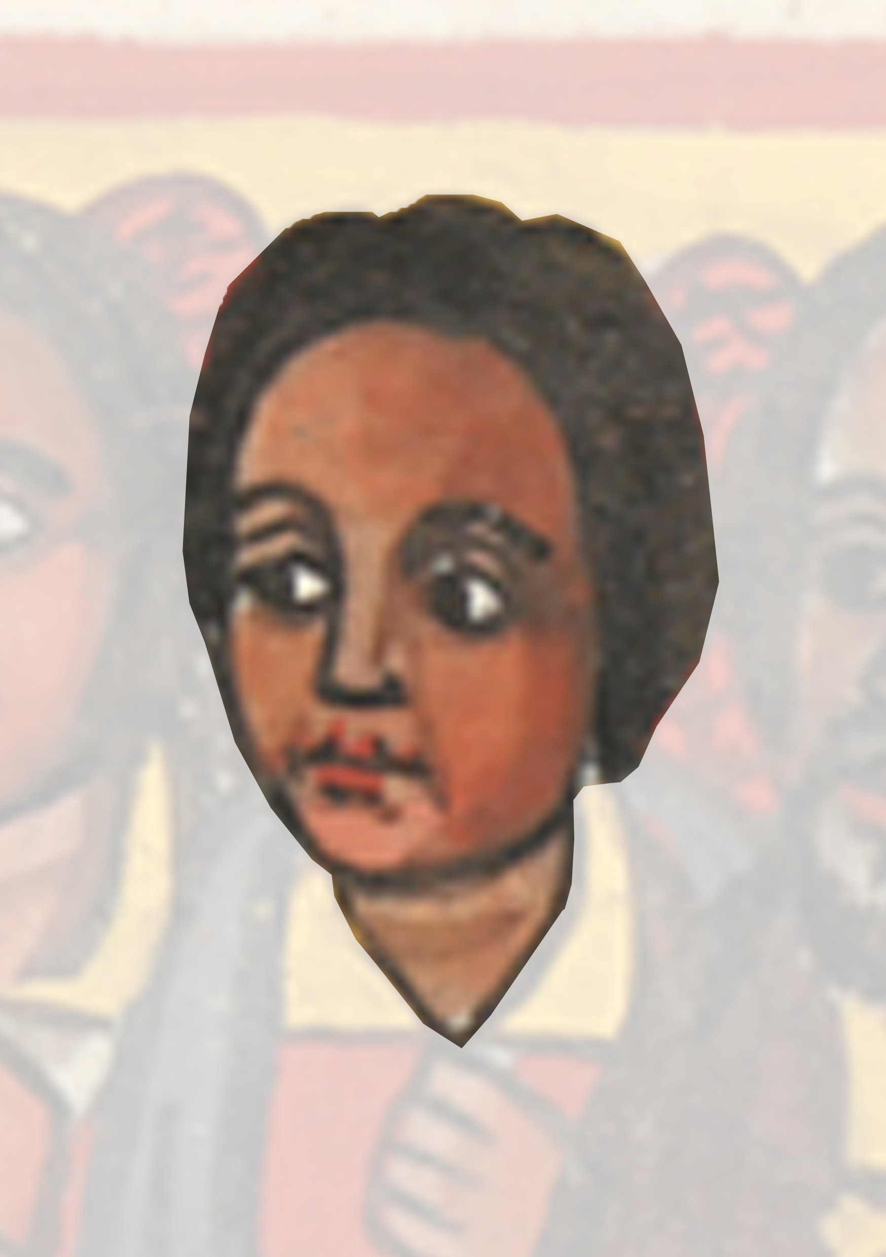 Painting Of A Woman With A Red Dress