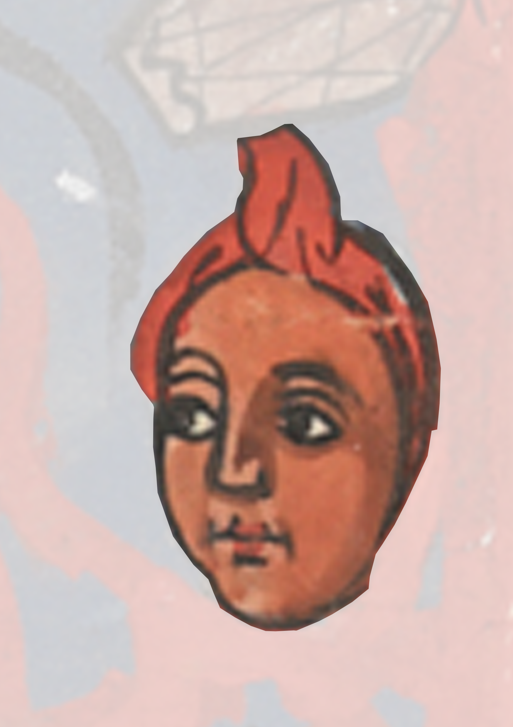 Painting Of A Woman With A Red Hair