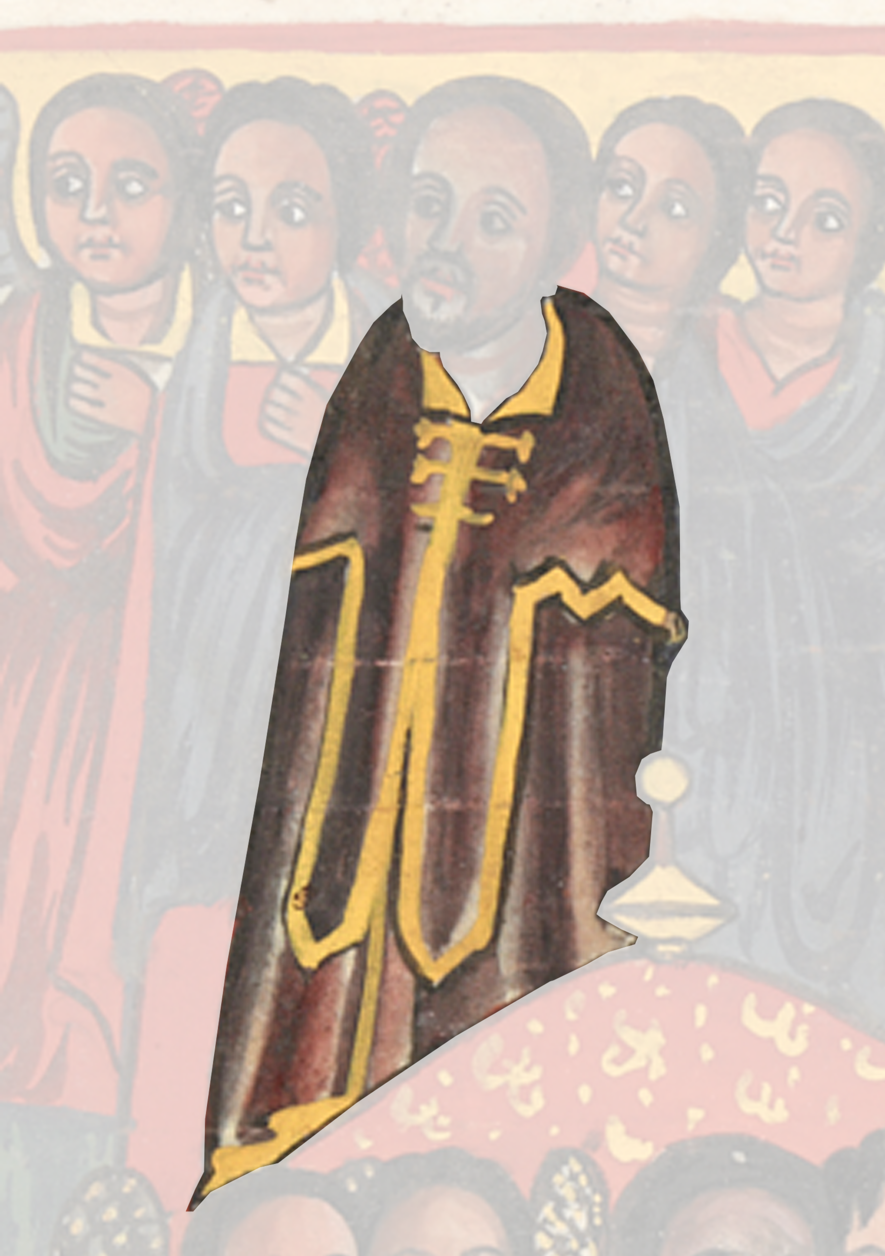 Painting Of A Man In A Suit And A Group Of People