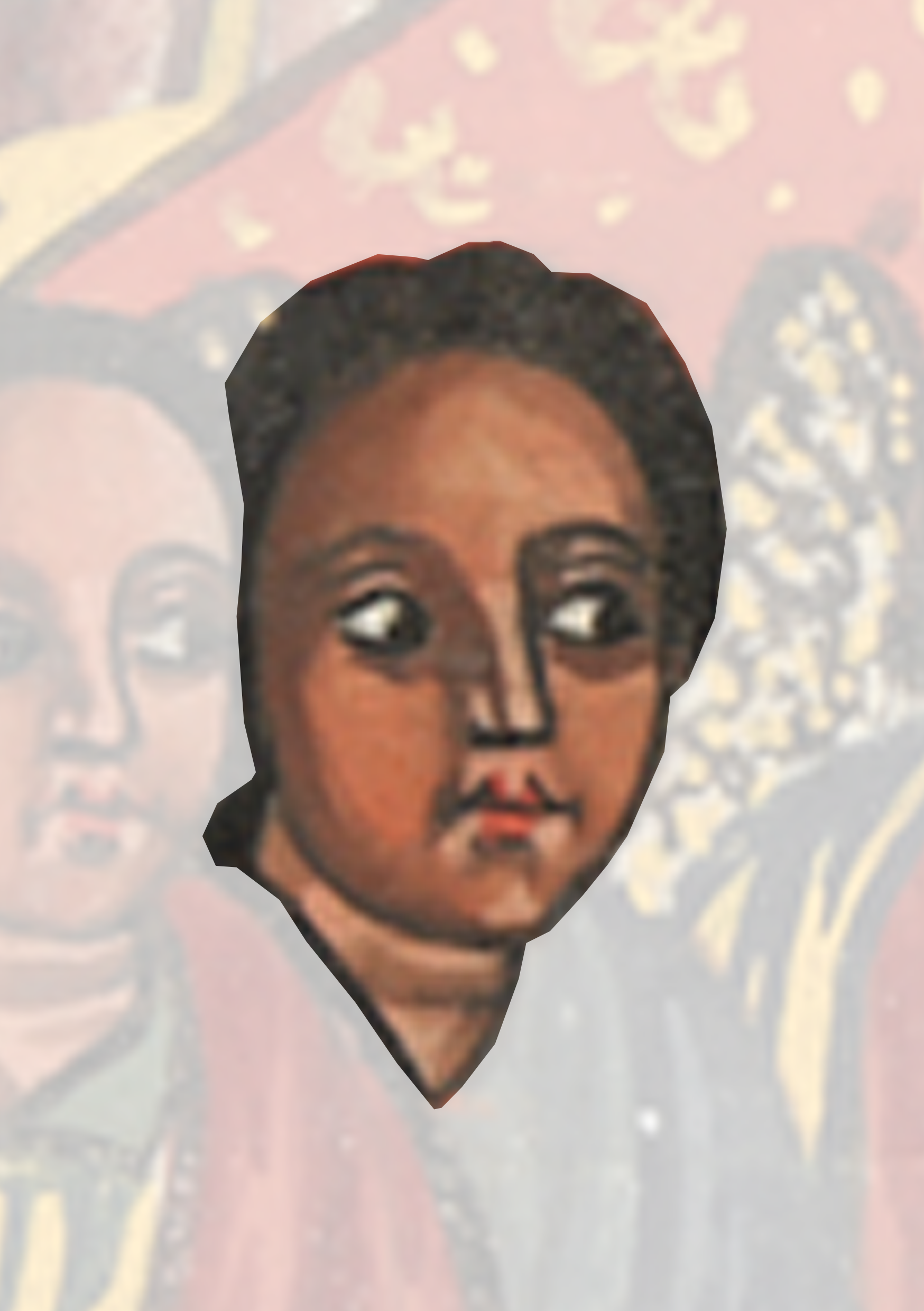 Painting Of A Woman With A Red Scarf