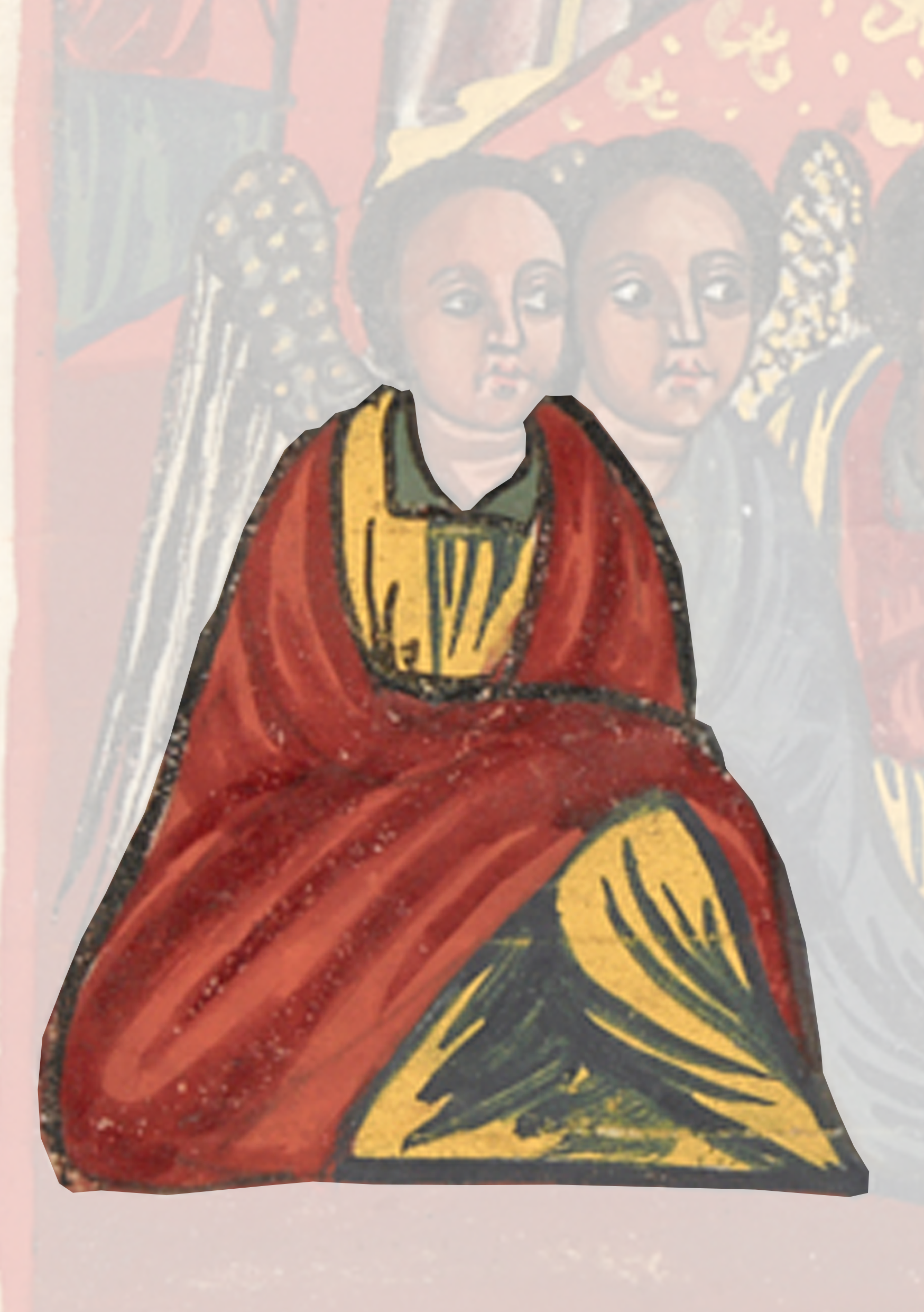 Painting Of Two Women Sitting On A Couch