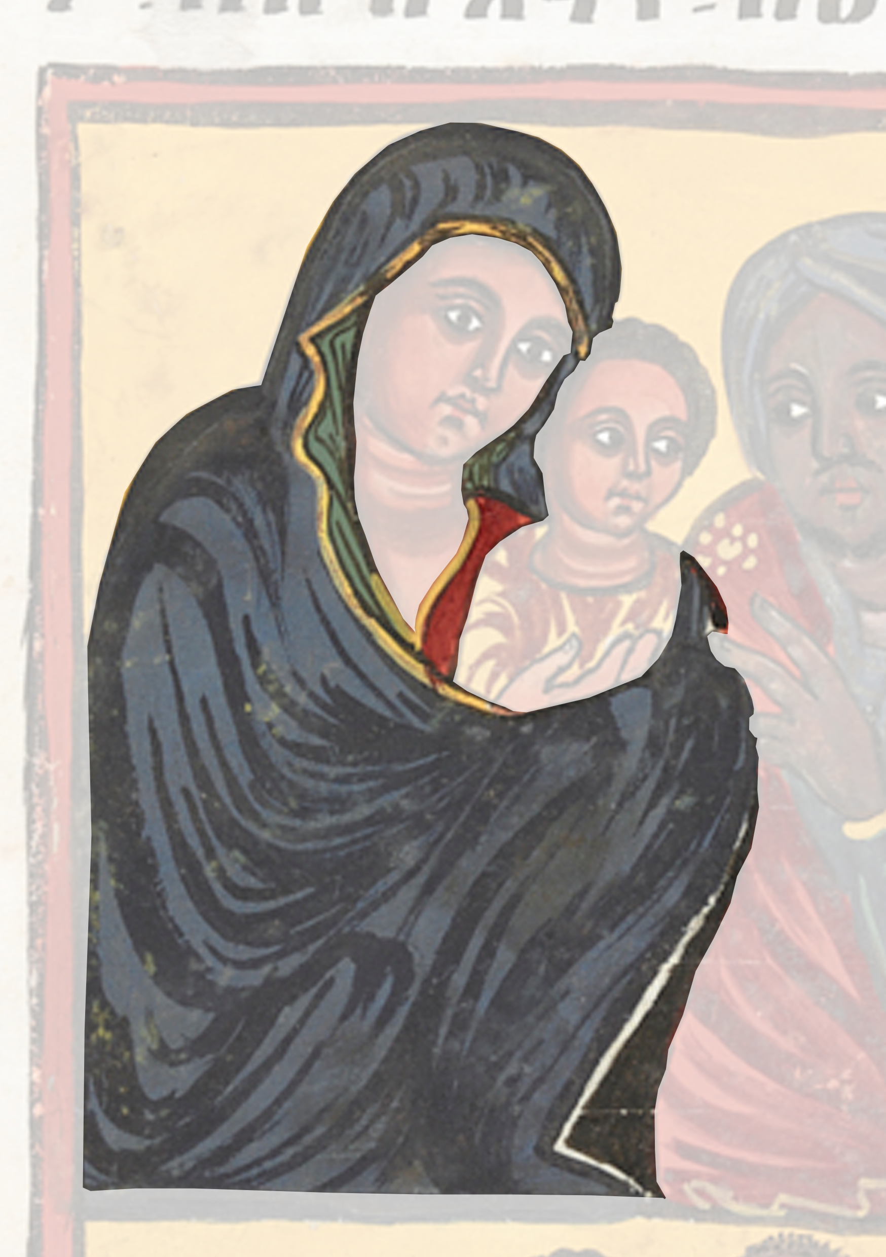 Painting Of A Woman Holding A Child