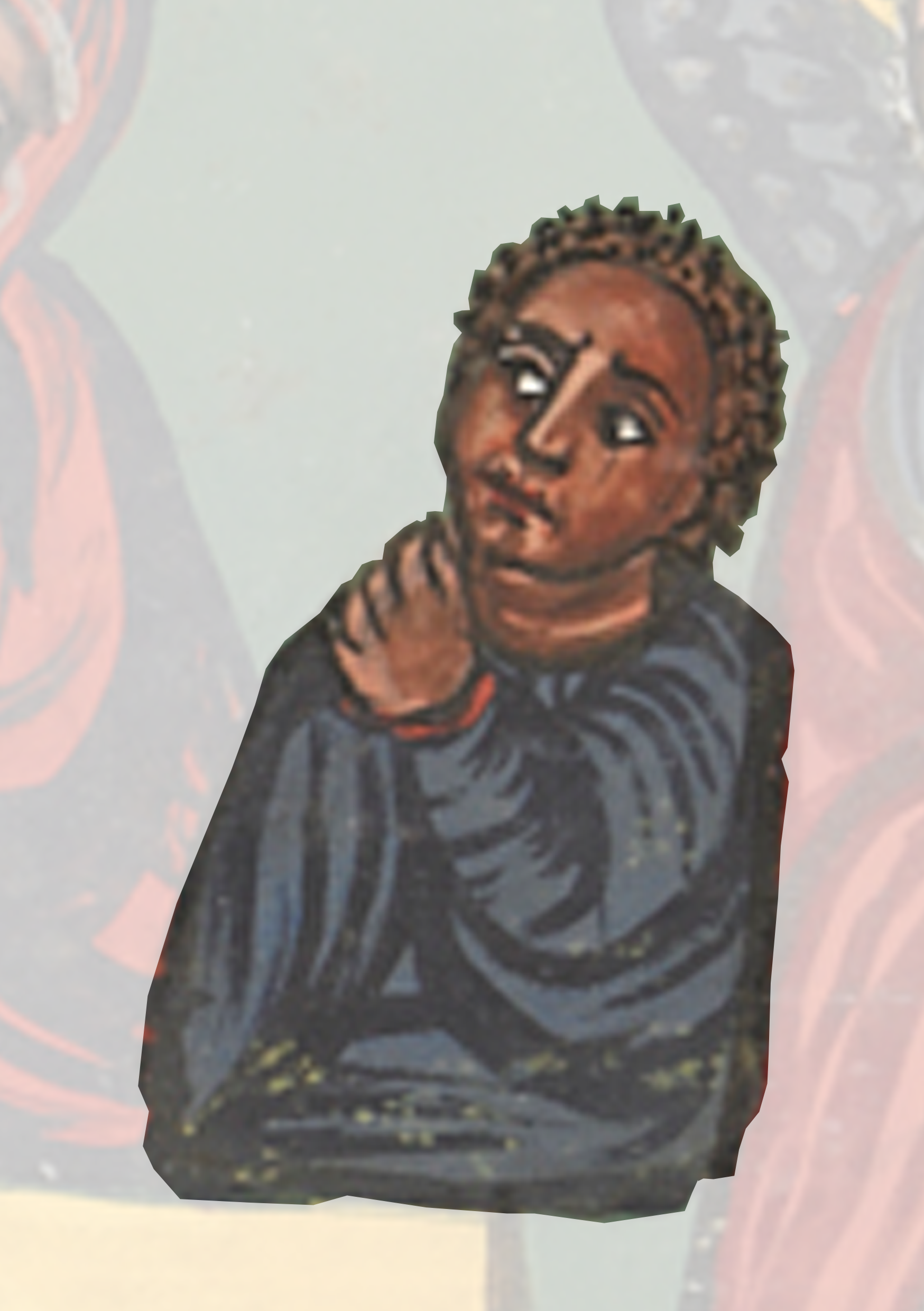 Painting Of A Man With A Hat On