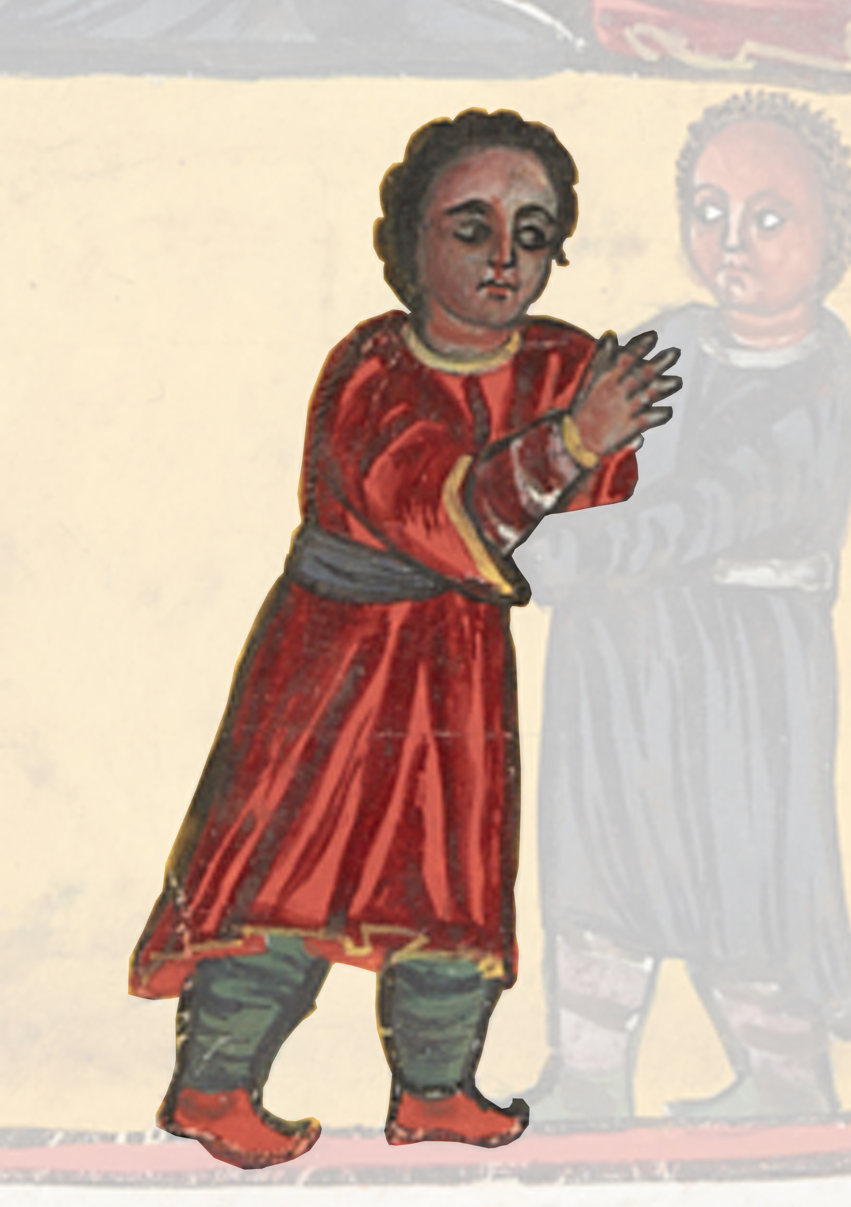 Painting Of A Woman In A Red Dress
