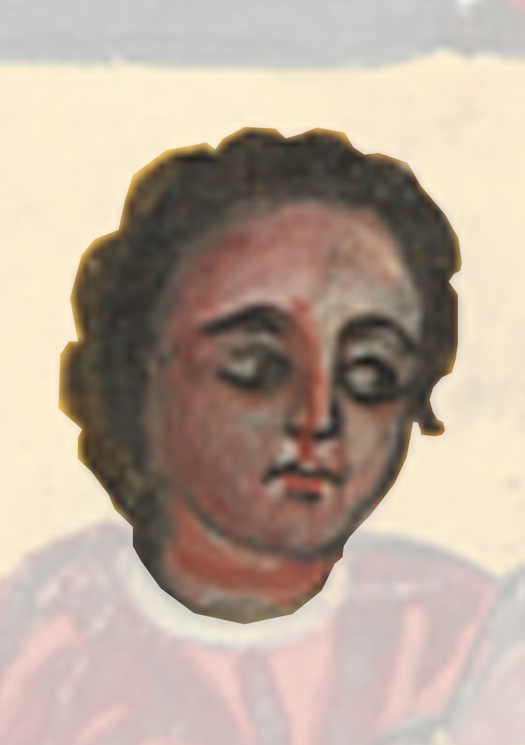 Painting Of A Woman With A Red Dress