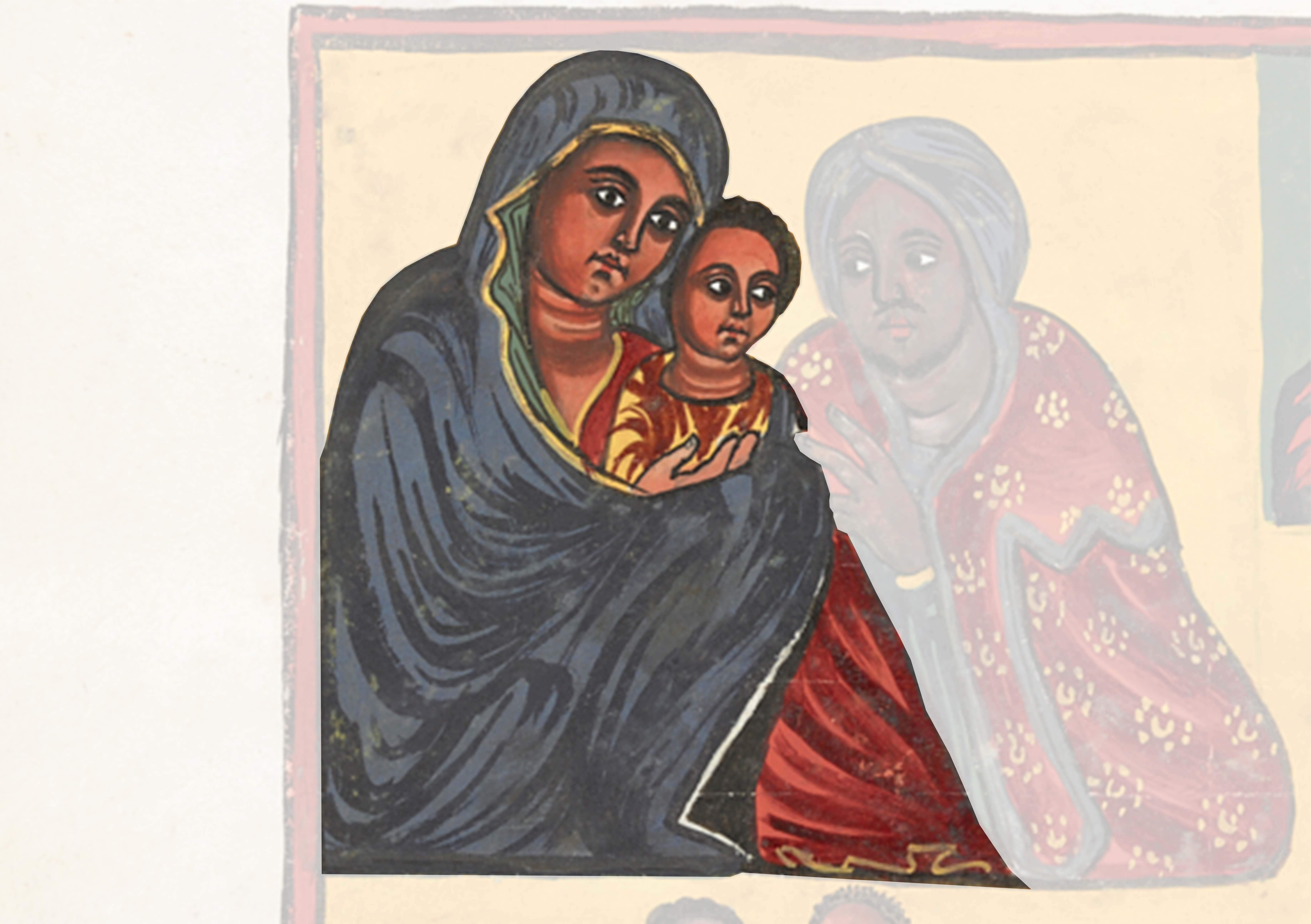 Painting Of A Woman And Child