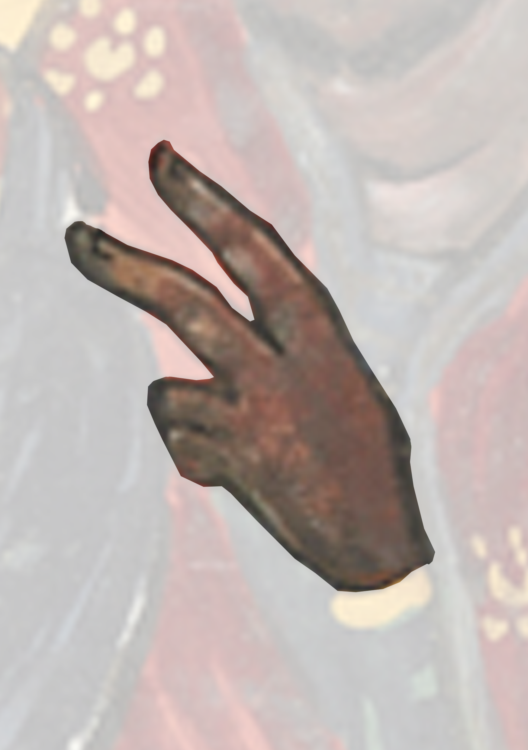Hand With A Finger On It
