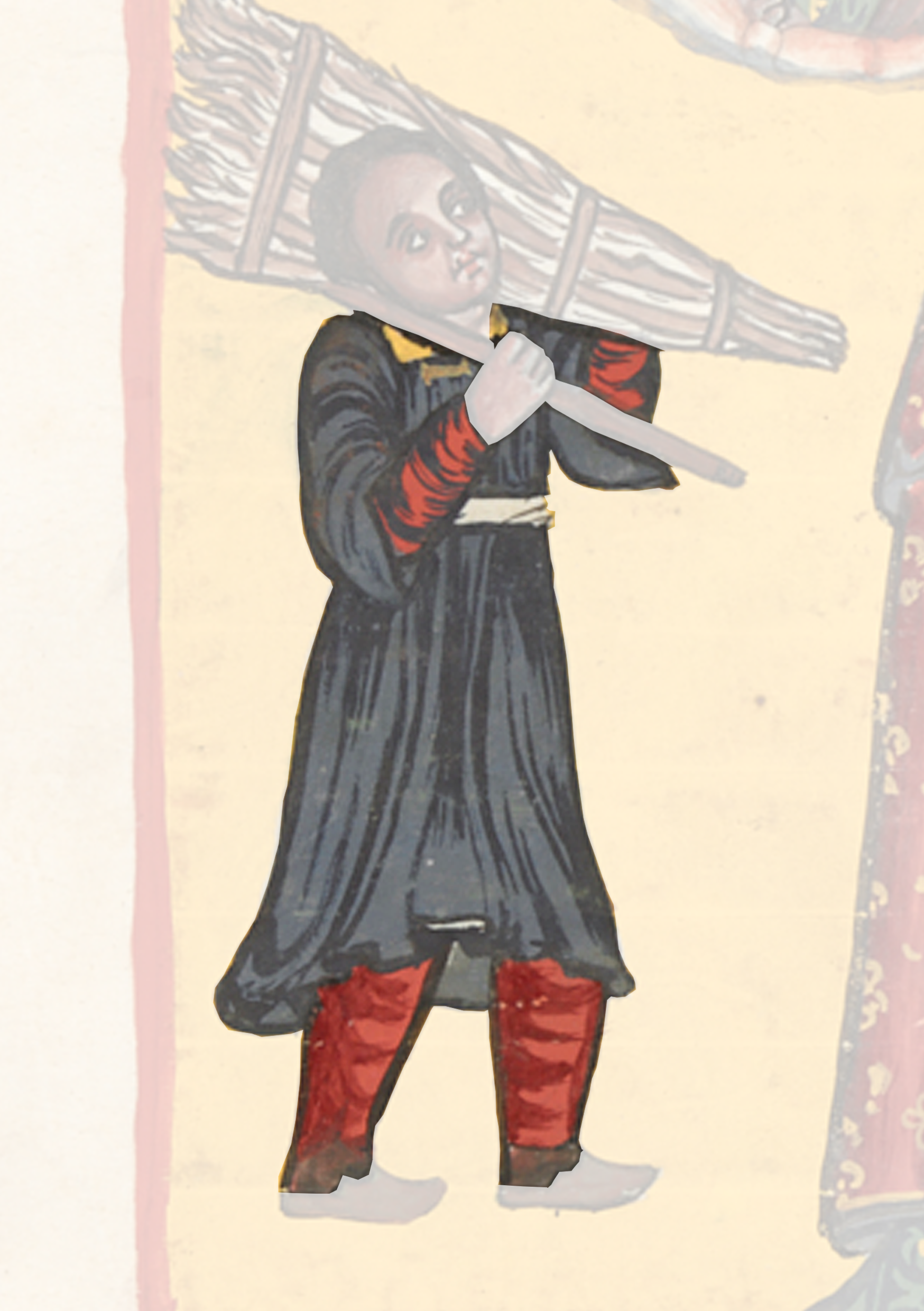 Painting Of A Man Holding A Sword